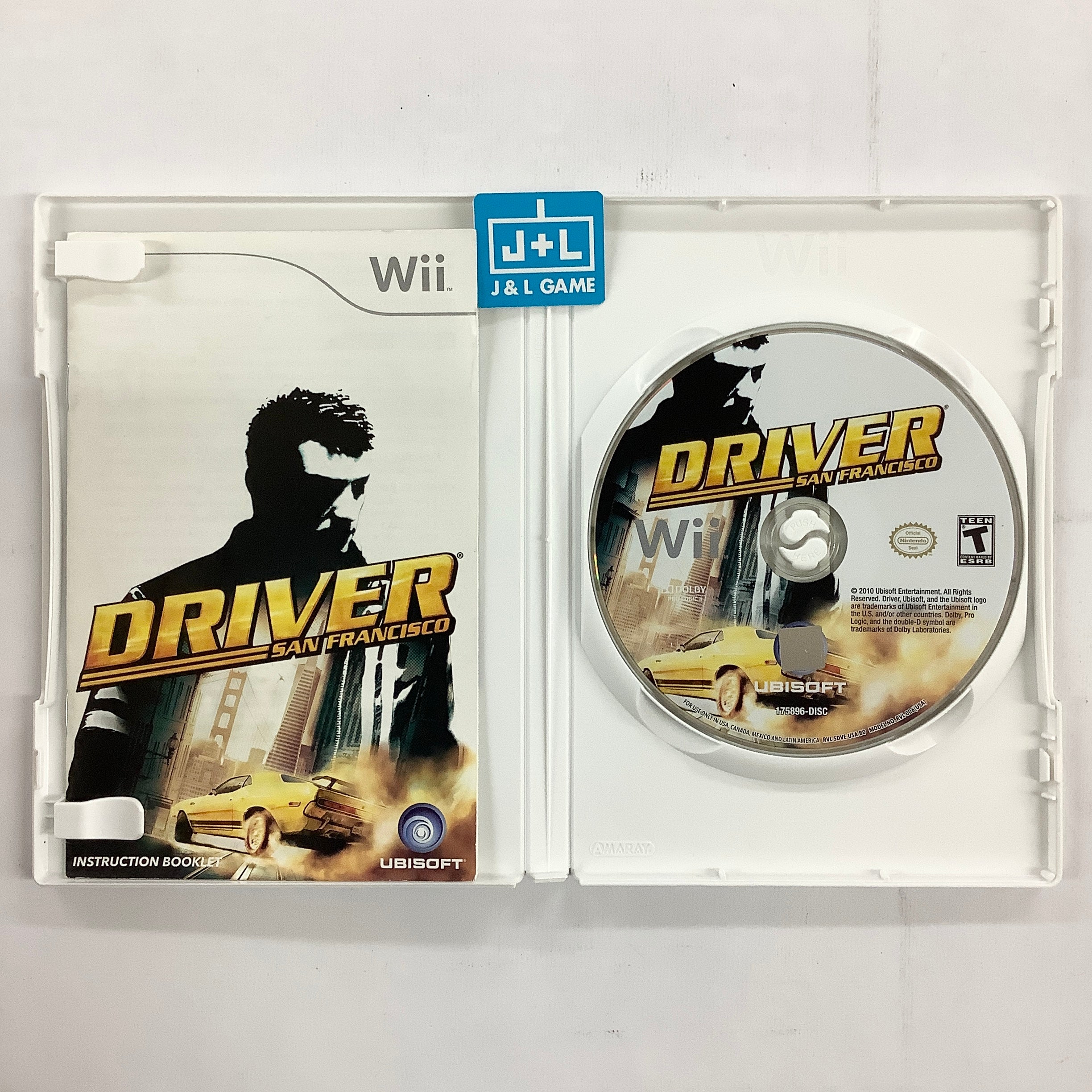 Driver: San Francisco - Nintendo Wii [Pre-Owned] Video Games Ubisoft   