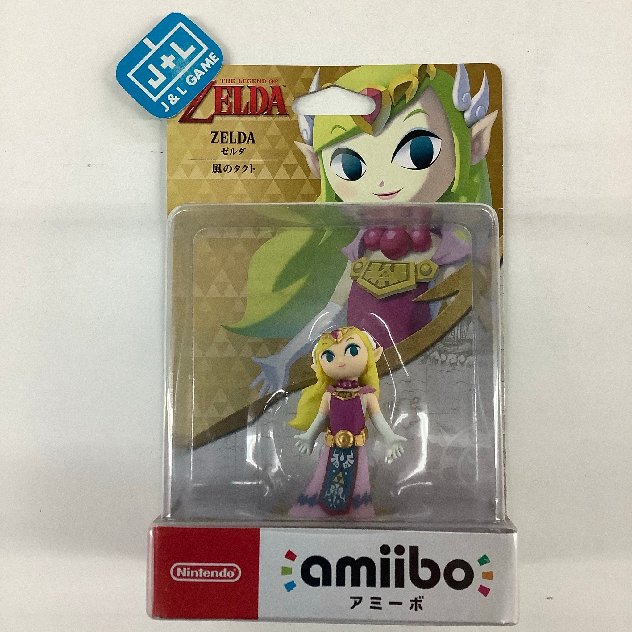 Zelda (The Legend of Zelda: The Wind Waker) - Nintendo WiiU Amiibo (Japanese Import) Amiibo Nintendo   