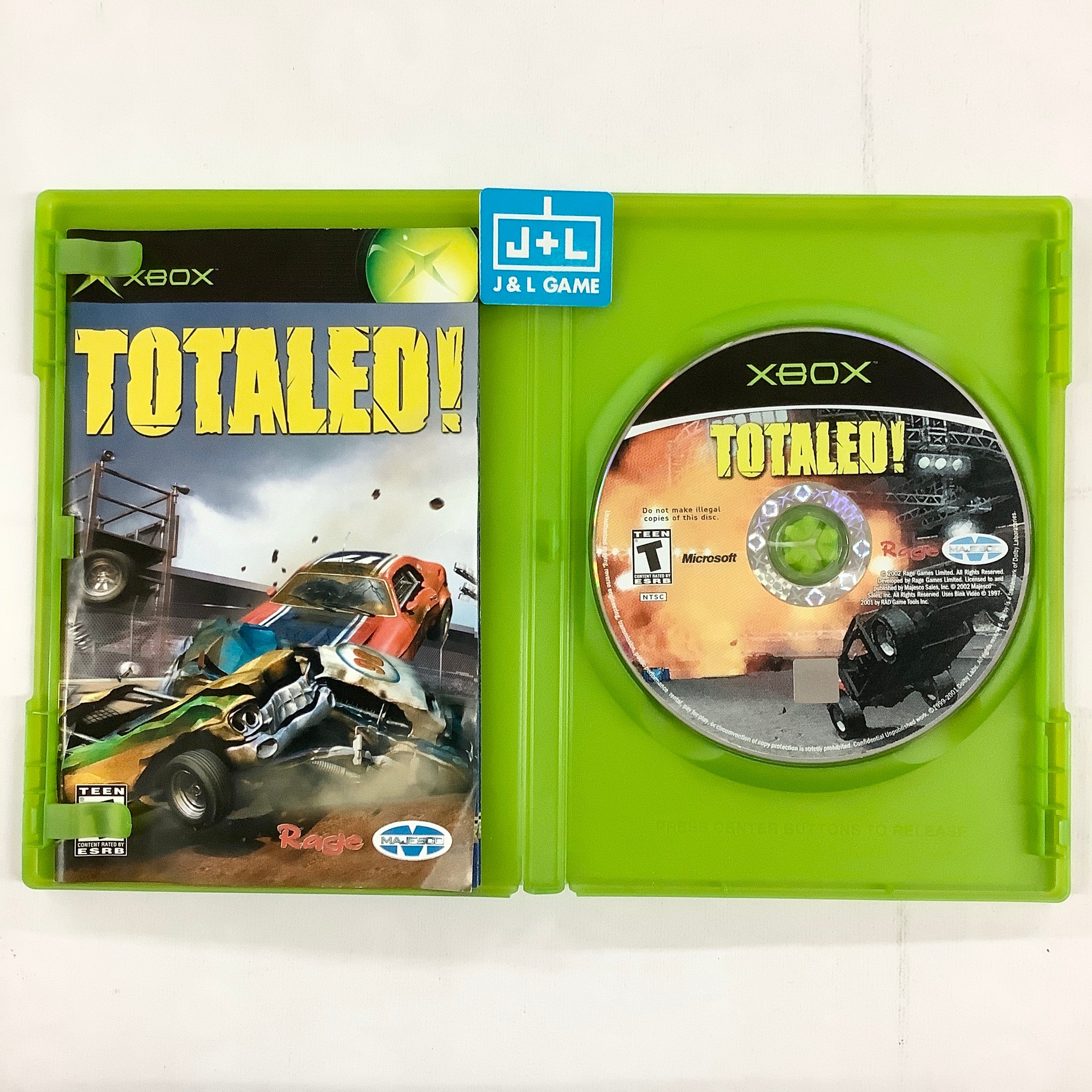 Totaled! - (XB) Xbox [Pre-Owned] Video Games Majesco   