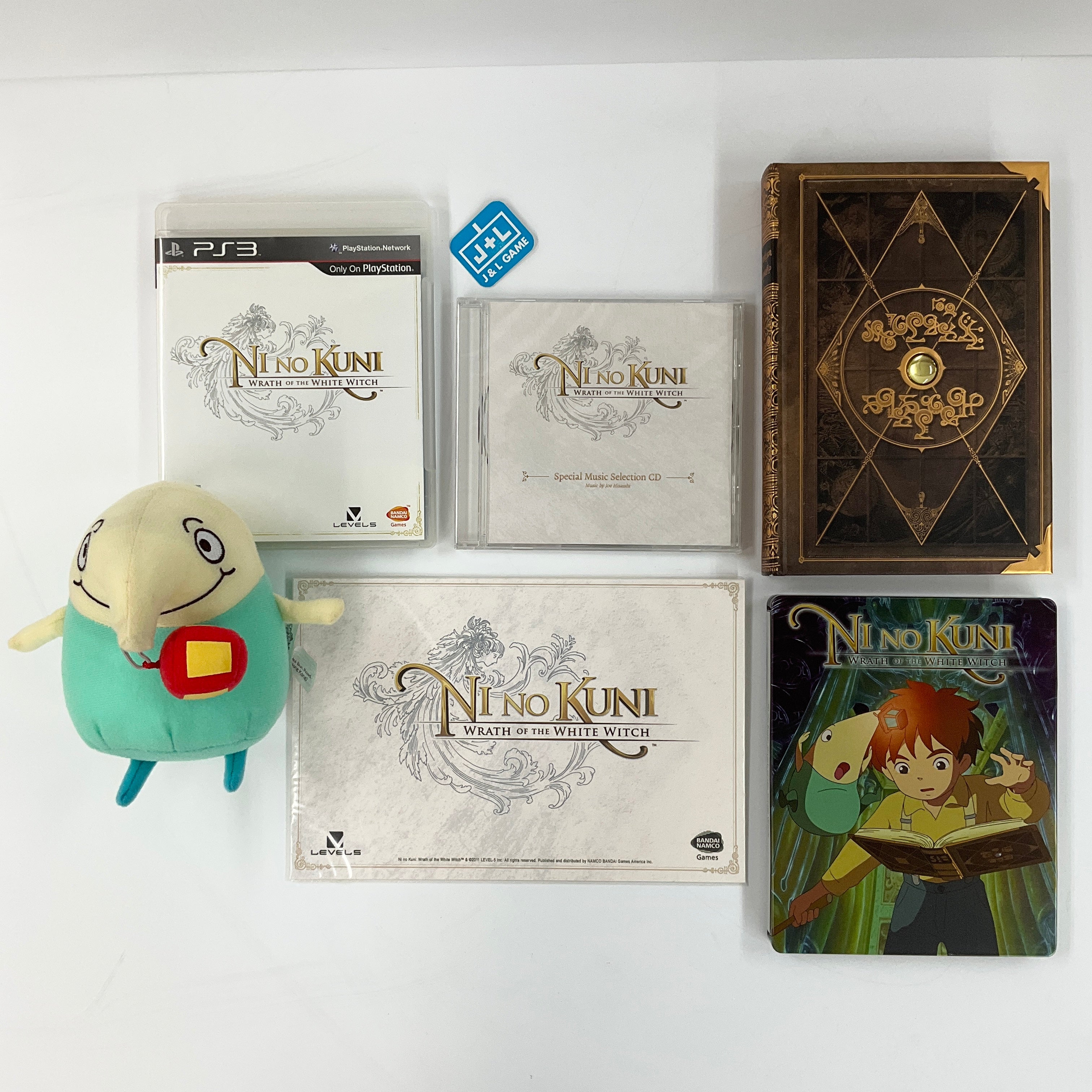 Ni No Kuni: Wrath of the White Witch Wizard's Edition - (PS3) Playstation 3 [Pre-Owned] Video Games NAMCO   