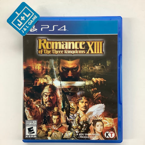 Romance of the Three Kingdoms XIII - (PS4) PlayStation 4 [Pre-Owned] Video Games Koei Tecmo Games   