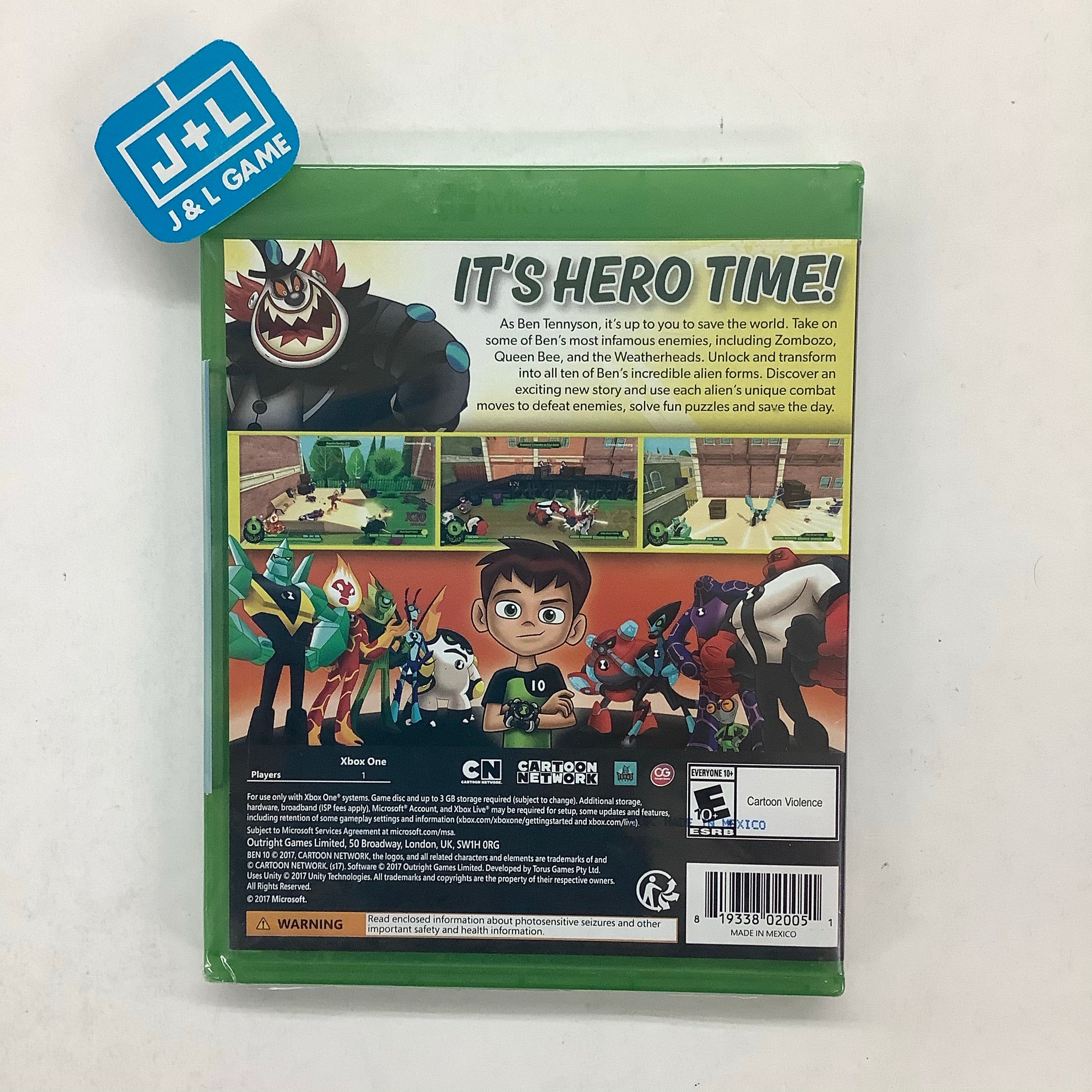Ben 10 - (XB1) Xbox One Video Games Outright Games   