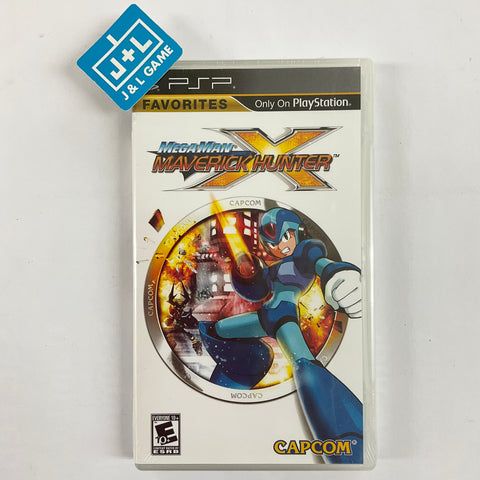Mega Man Maverick Hunter X (Favorites) - (PSP) Playstation Portable Video Games Capcom   