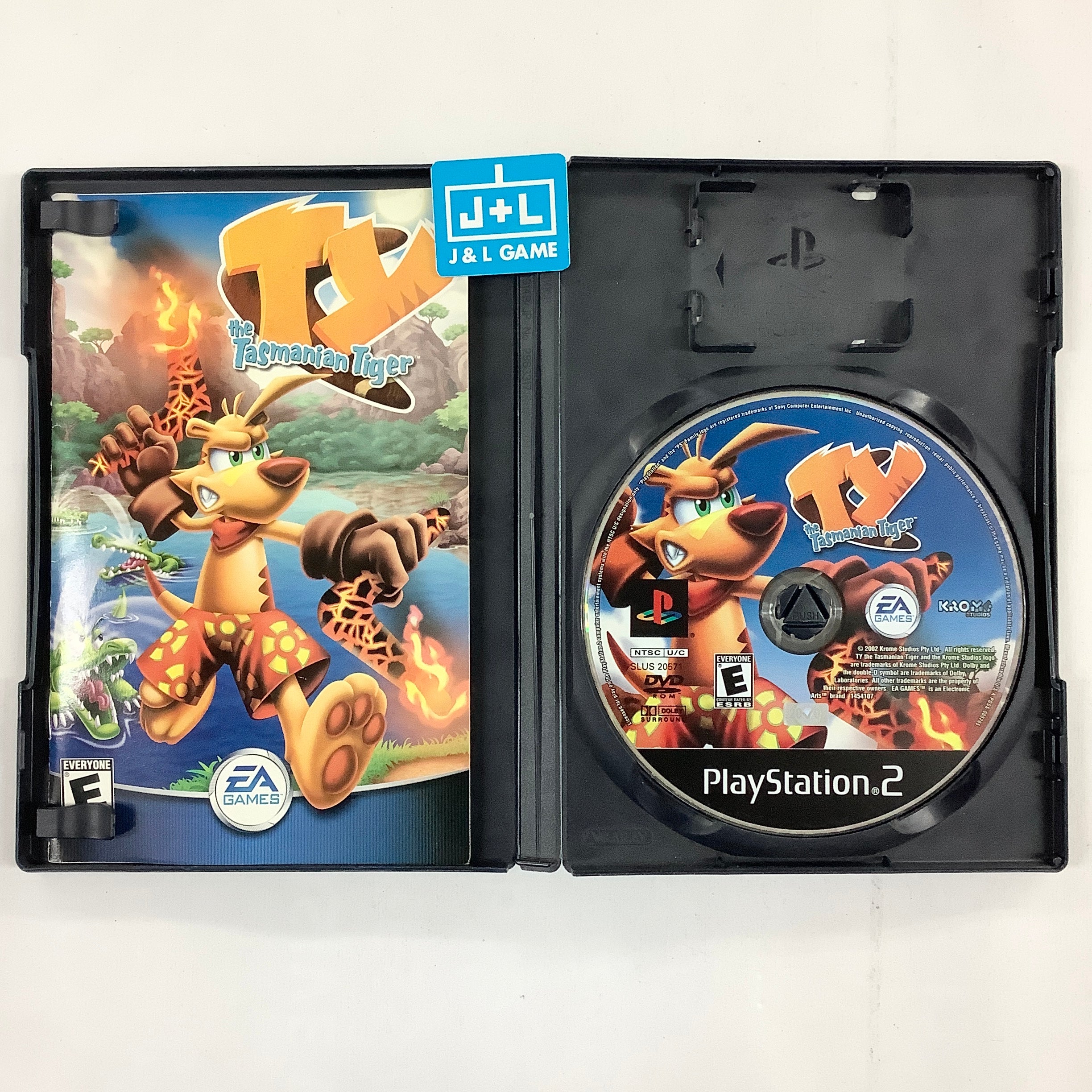 Ty the Tasmanian Tiger - (PS2) PlayStation 2 [Pre-Owned] Video Games EA Games   