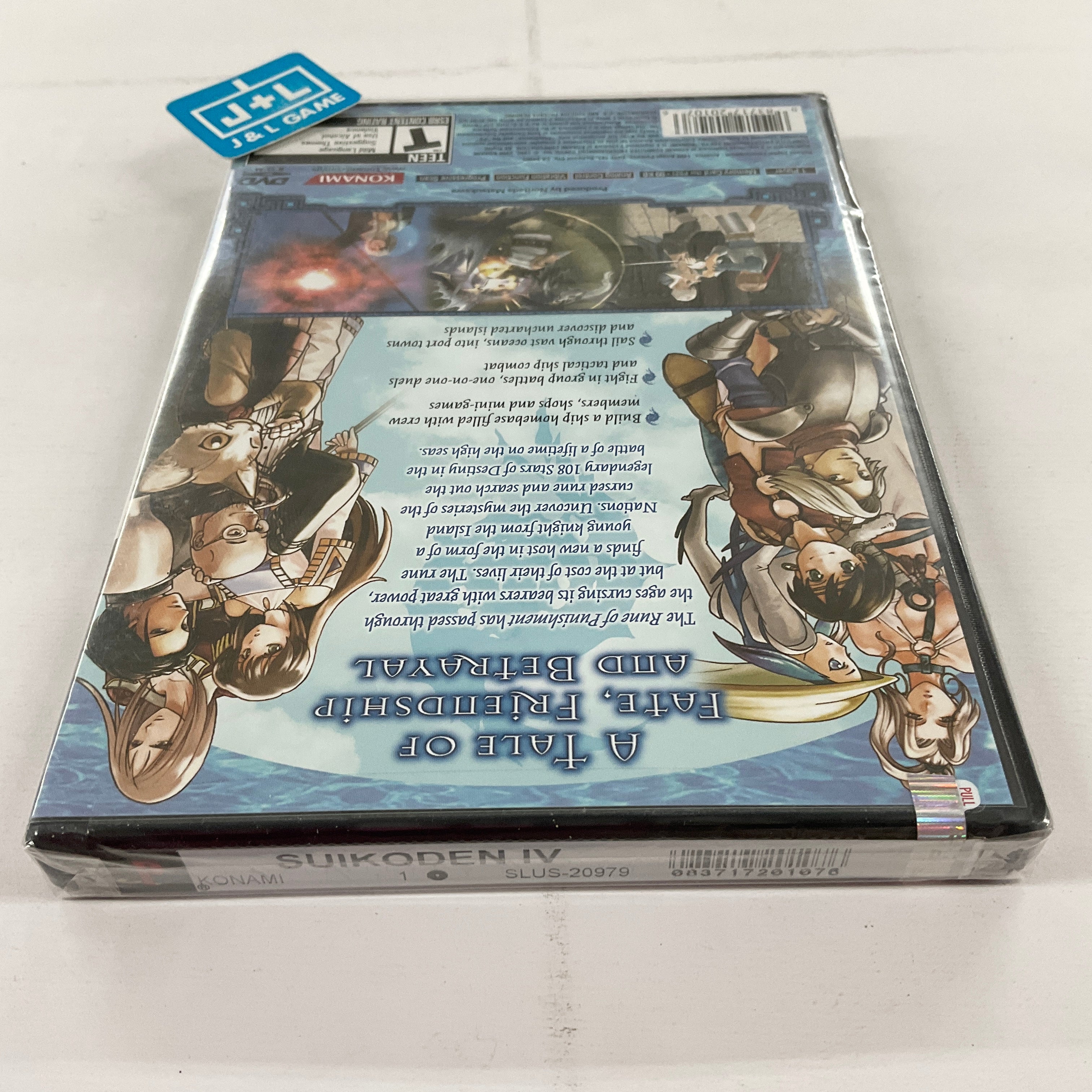 Suikoden IV - (PS2) PlayStation 2 Video Games Konami   