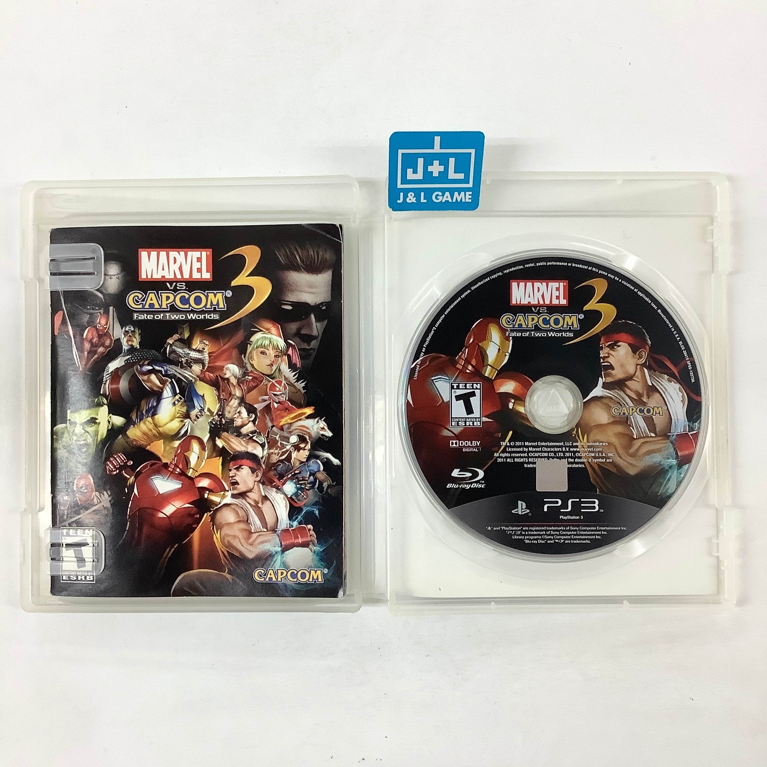 Marvel vs. Capcom 3: Fate of Two Worlds - (PS3) PlayStation 3 [Pre-Owned] Video Games Capcom   