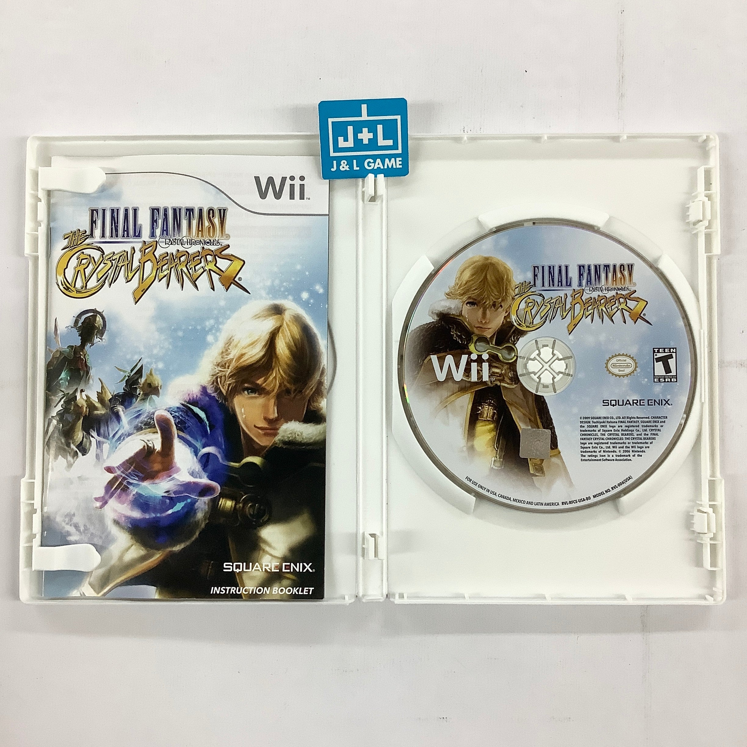 Final Fantasy Crystal Chronicles: The Crystal Bearers - Nintendo Wii [Pre-Owned] Video Games Square Enix   