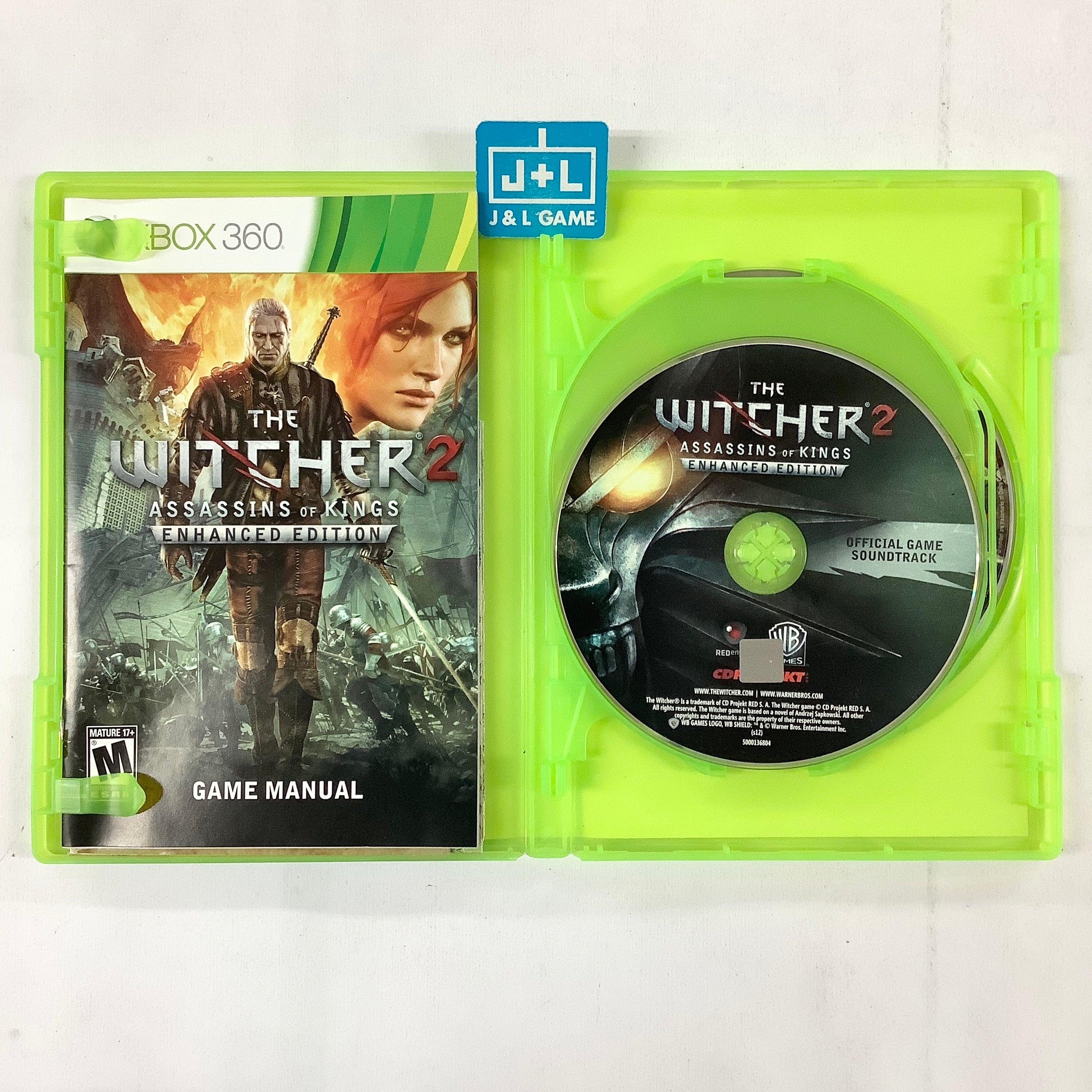 The Witcher 2: Assassins of Kings (Enhanced Edition) - Xbox 360 [Pre-Owned] Video Games Warner Bros. Interactive Entertainment   