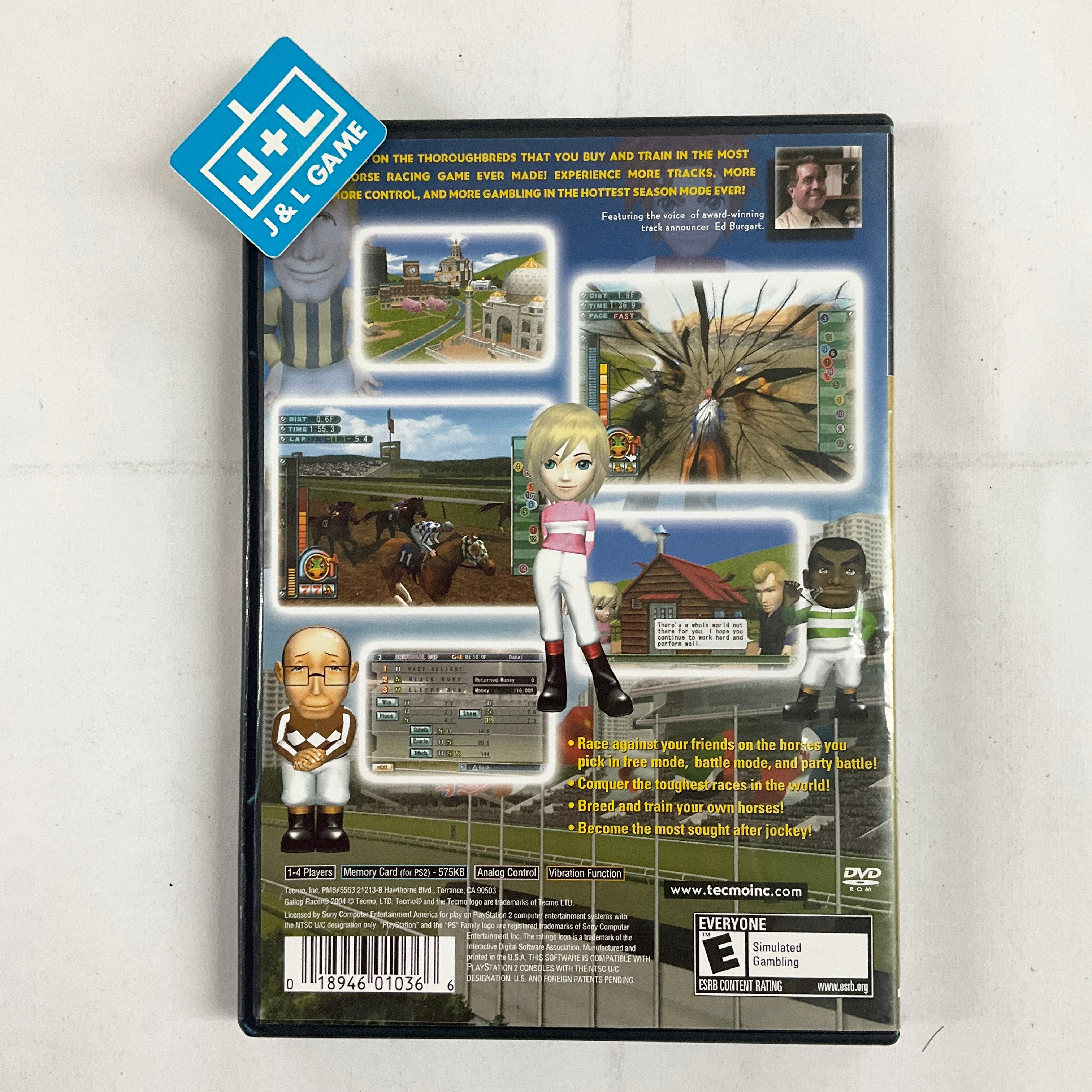 Gallop Racer 2003: A New Breed Box Shot for PlayStation 2 Gallop Racer 2003: A New Breed Box Shot for PlayStation 2