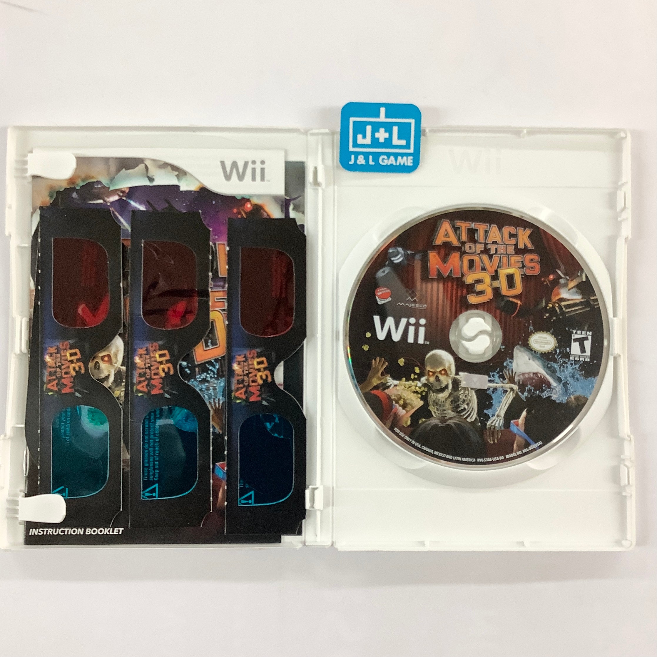 【中古】Attack of the Movies 3D Attack of the Movies 3D - Nintendo Wii [Pre-Owned] | J&L Game