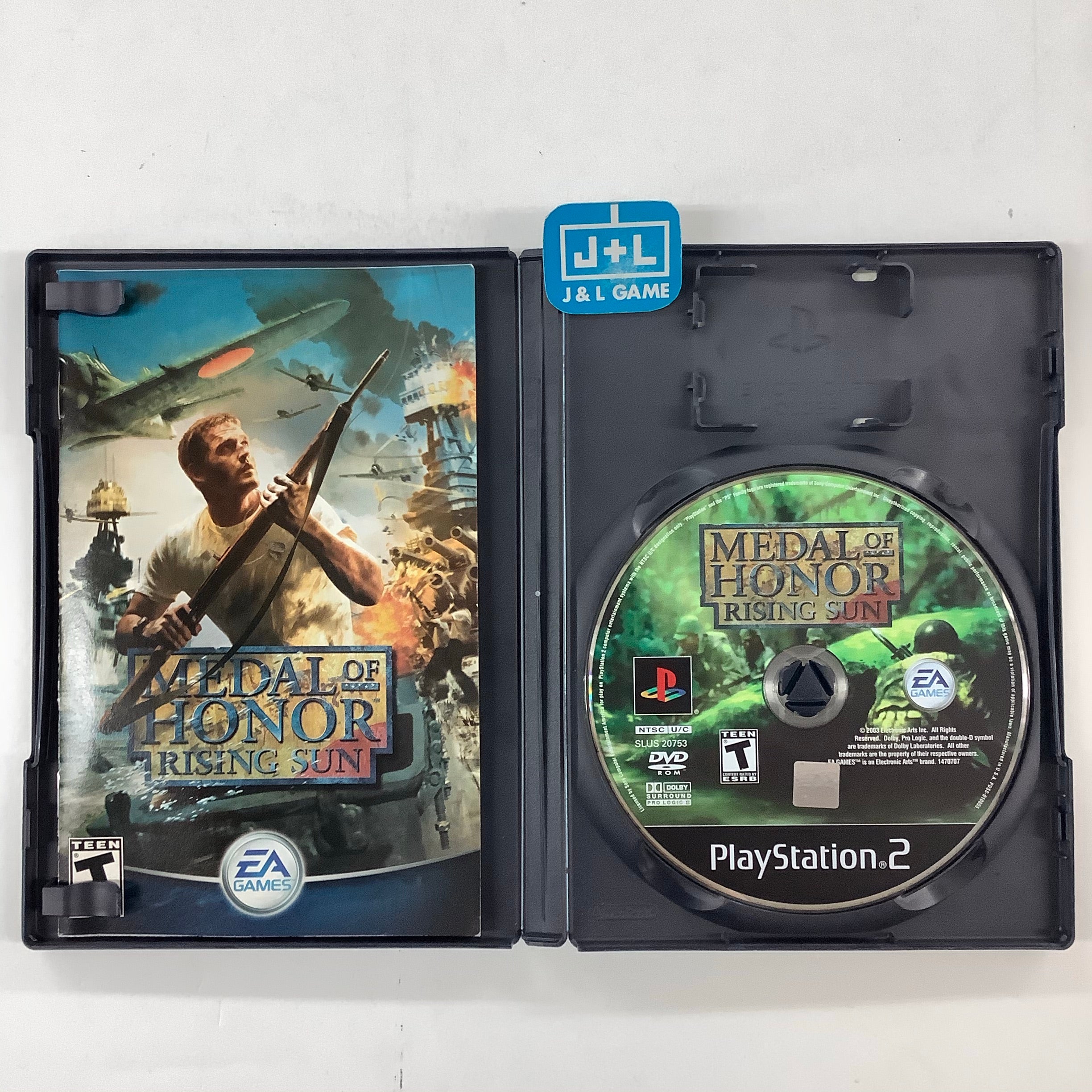 Medal of Honor: Rising Sun - (PS2) PlayStation 2 [Pre-Owned] Video Games EA Games   