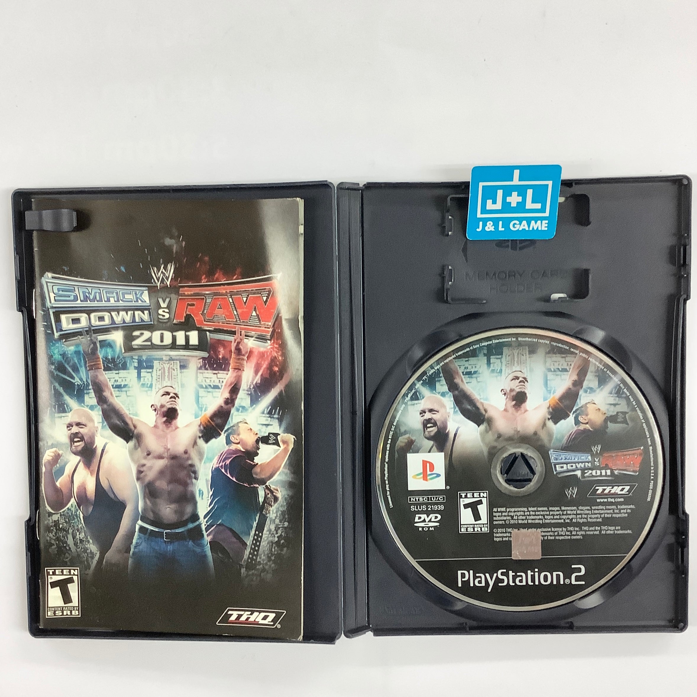 WWE SmackDown vs. Raw 2011 - (PS2) PlayStation 2 [Pre-Owned] Video Games THQ   