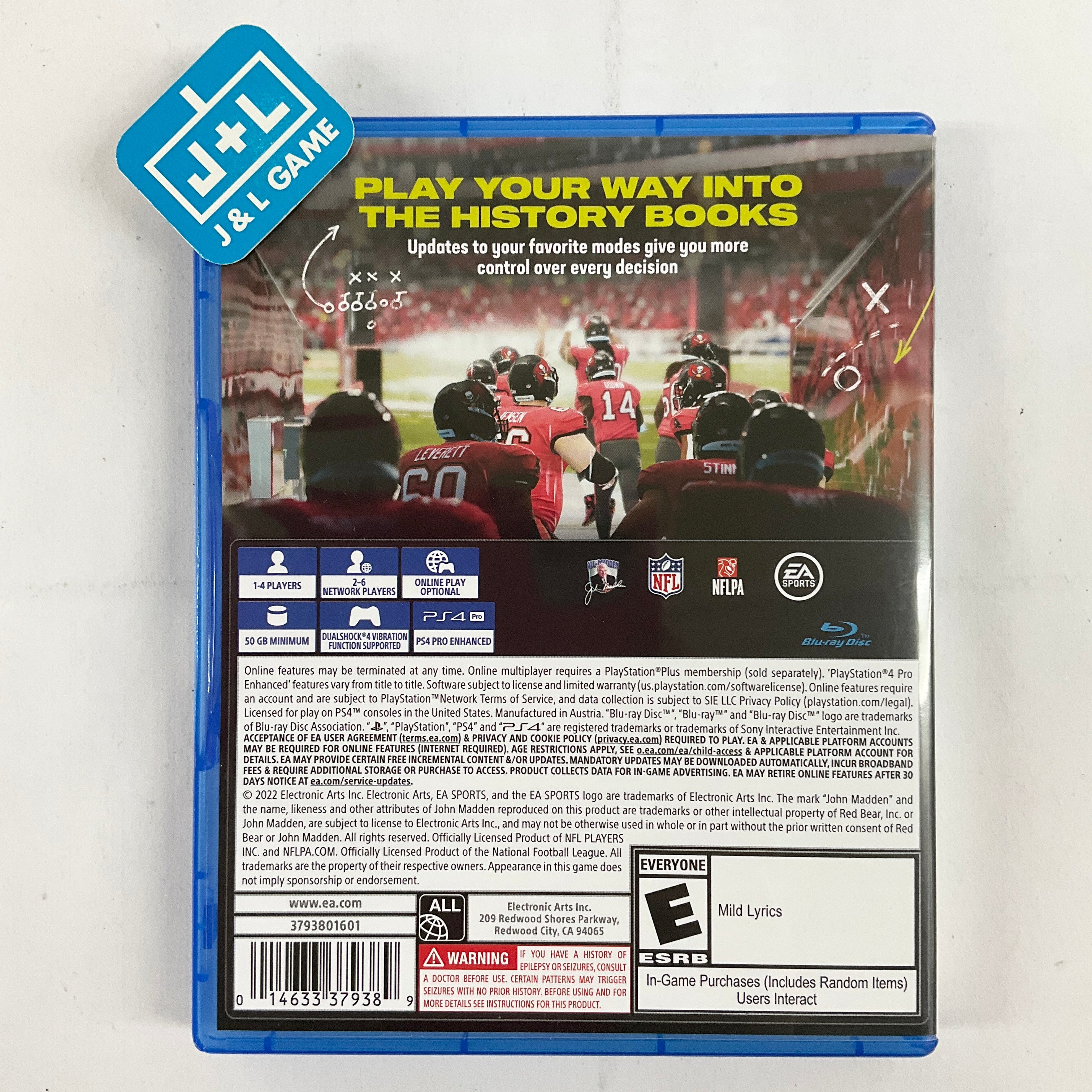 Madden NFL 23 - (PS4) PlayStation 4 [UNBOXING] Video Games Electronic Arts   