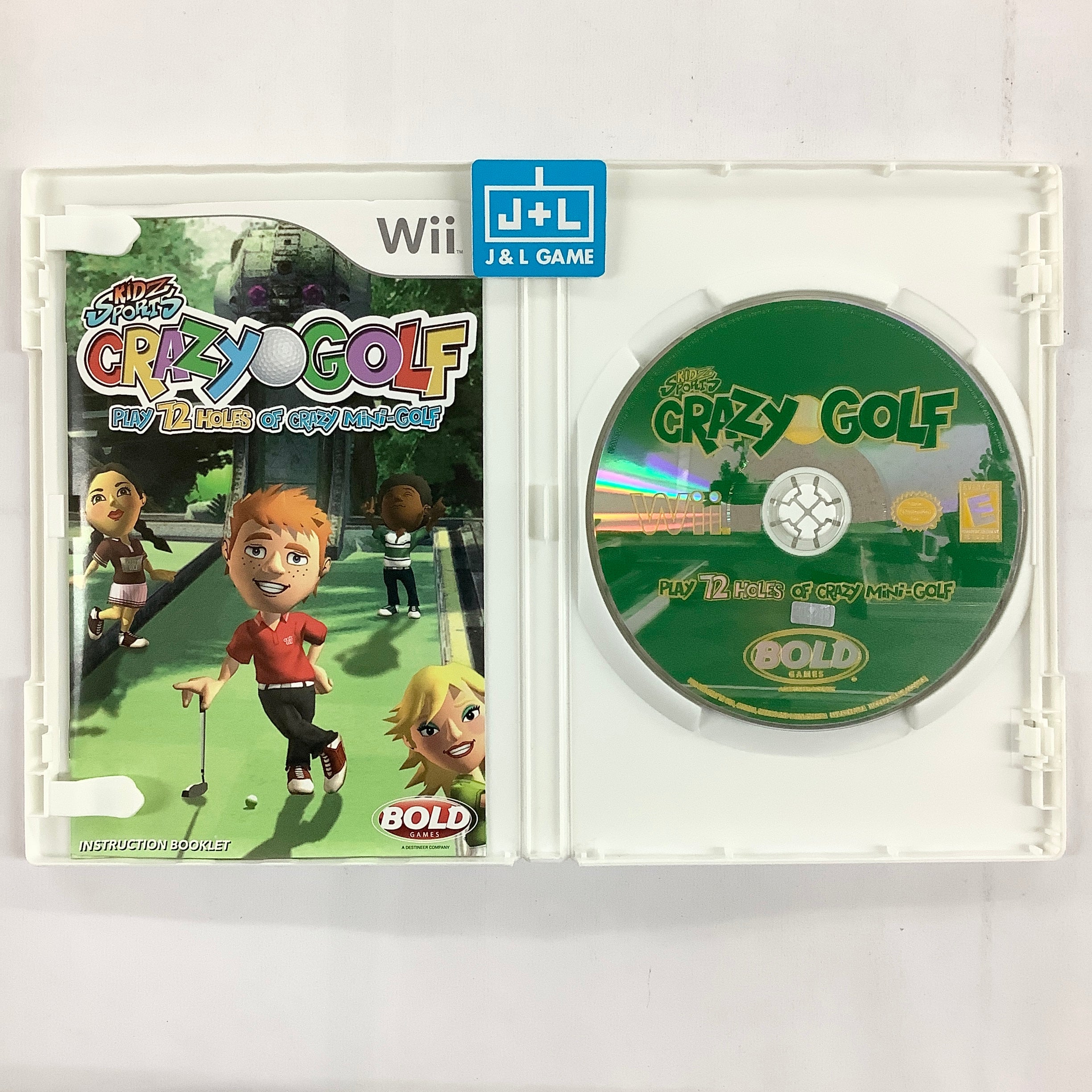 Kidz Sports: Crazy Golf - Nintendo Wii [Pre-Owned] Video Games Destineer   