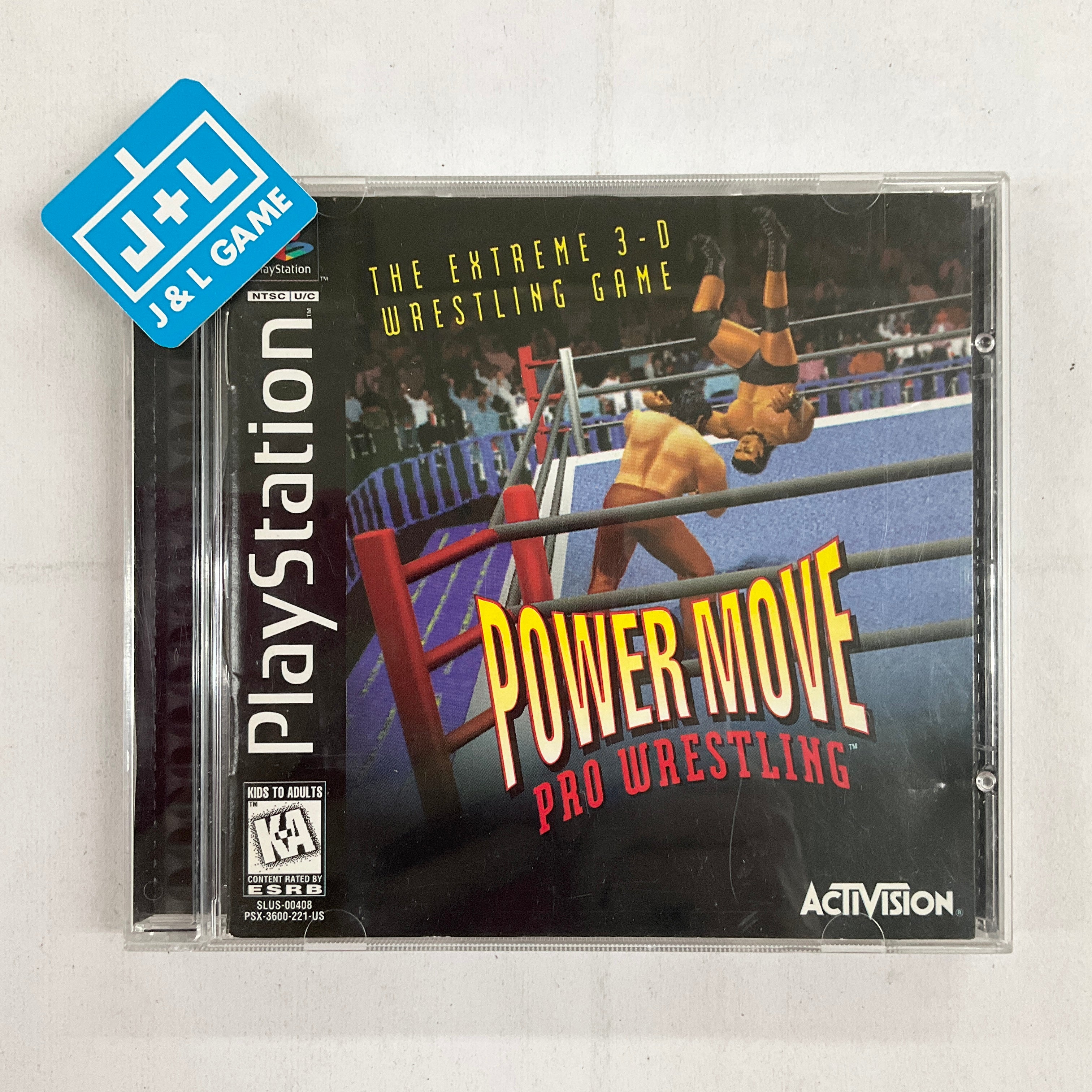 Power Move Pro Wrestling - (PS1) PlayStation 1 [Pre-Owned] Video Games Activision   