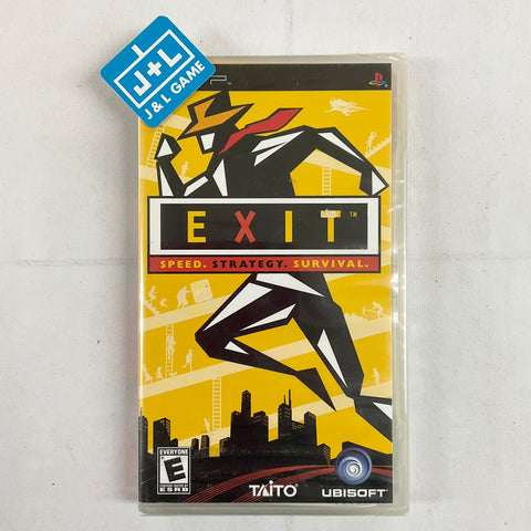 Exit - Sony PSP Video Games Ubisoft   