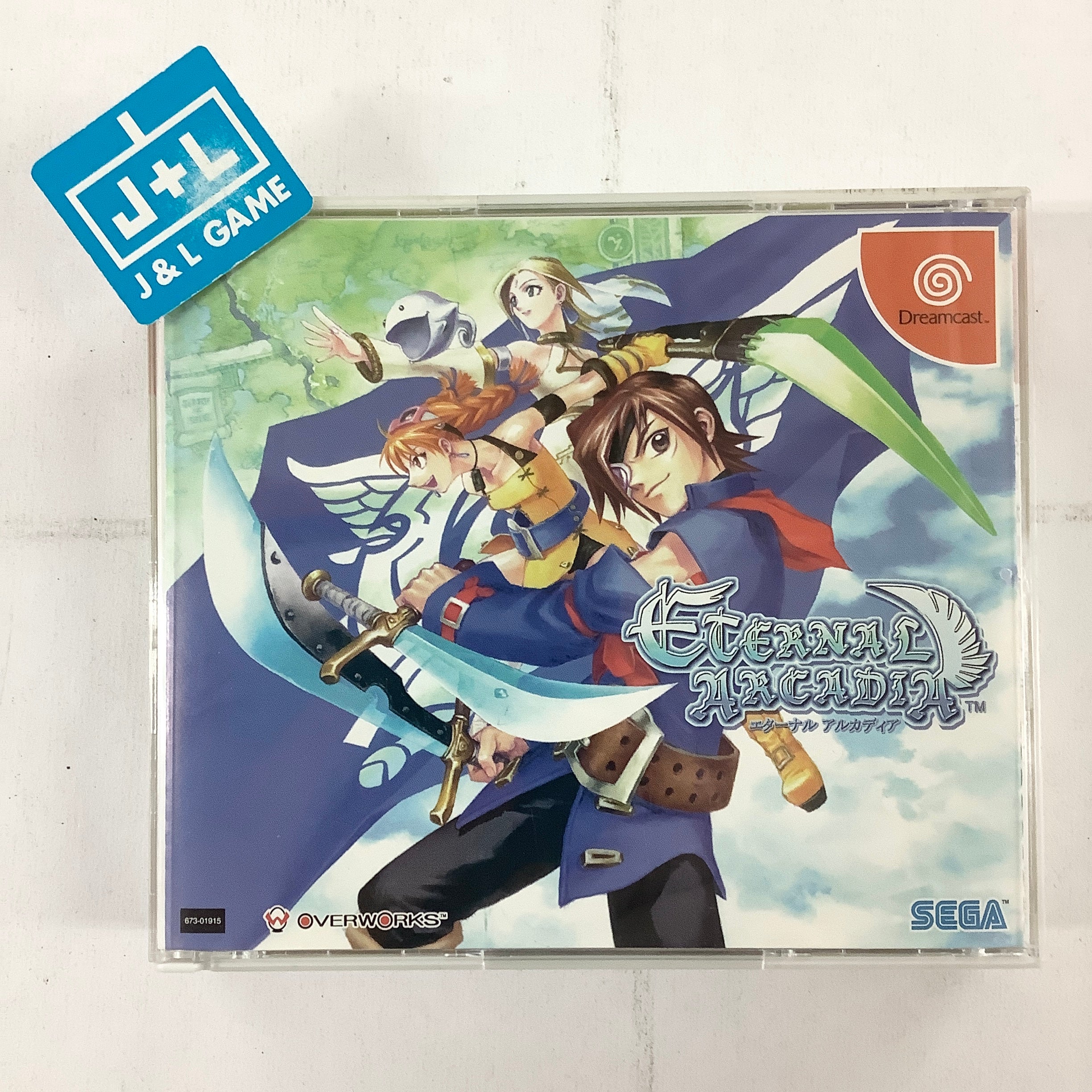 Eternal Arcadia - (DC) Sega Dreamcast [Pre-Owned] (Japanese Import) Video Games SEGA   