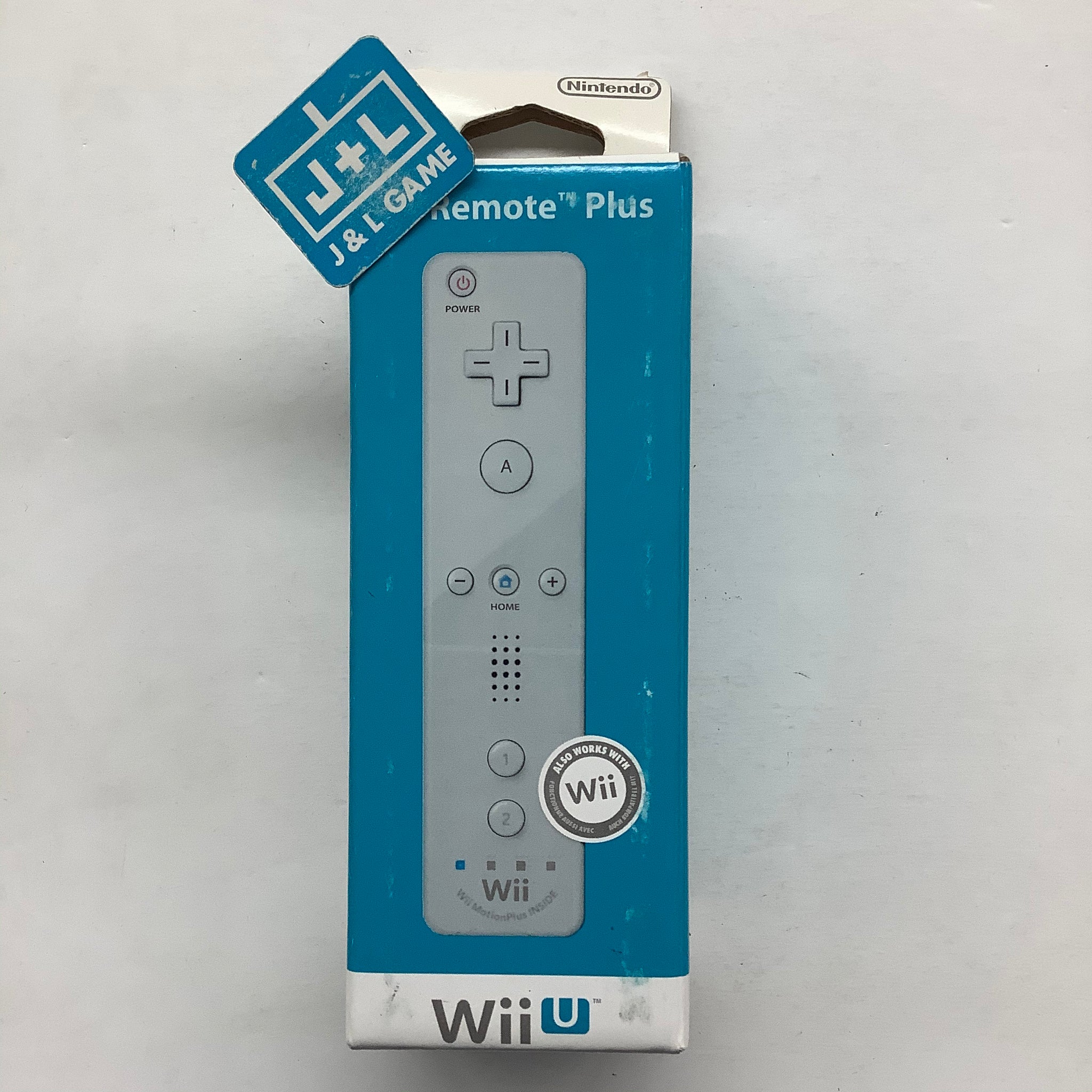 Nintendo Wii U Remote Controller Plus (White) Nintendo U – J&L Video Games New York City