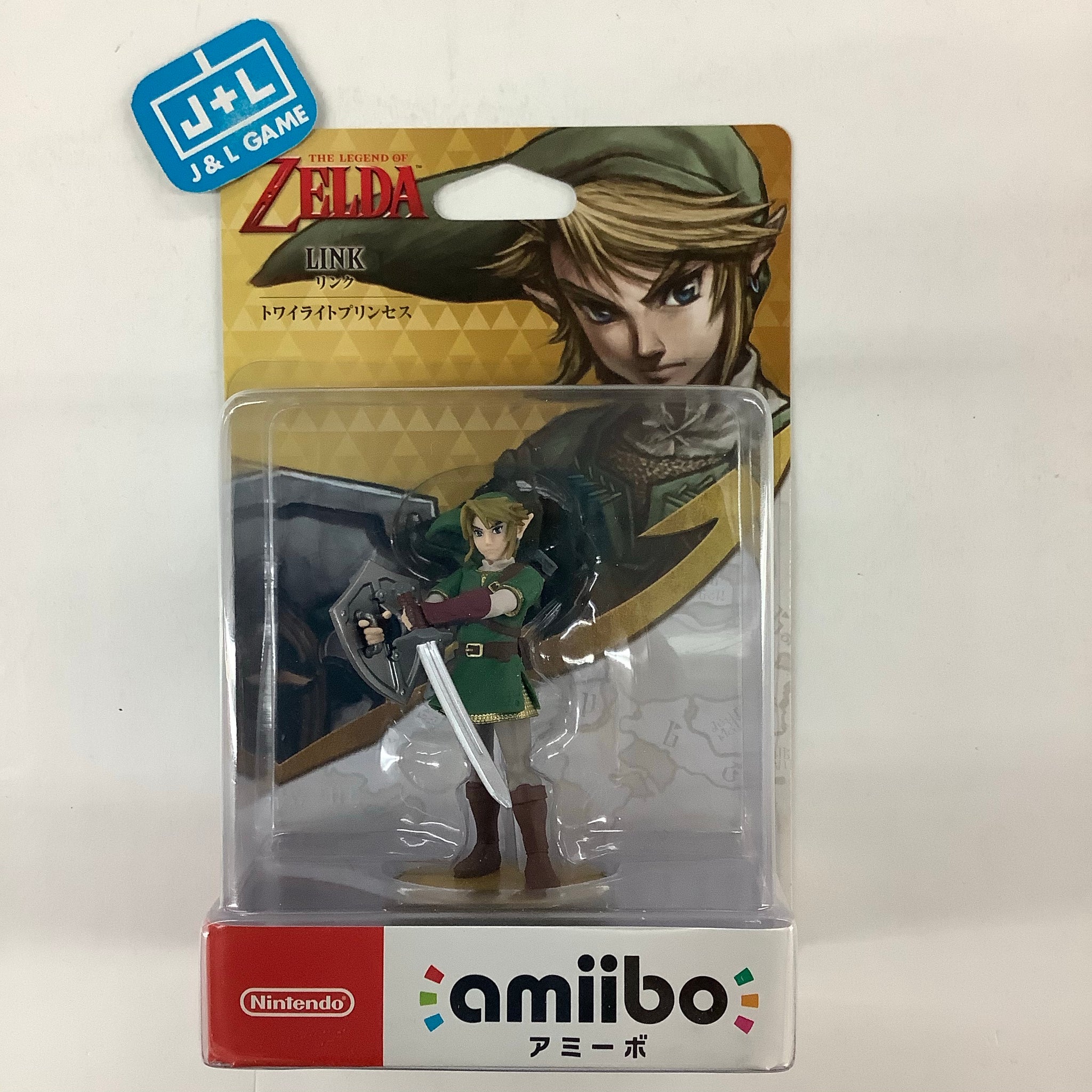 Link (The Legend of Zelda: Twilight Princess) - Nintendo Amiibo (Japanese Import) Accessories Nintendo   