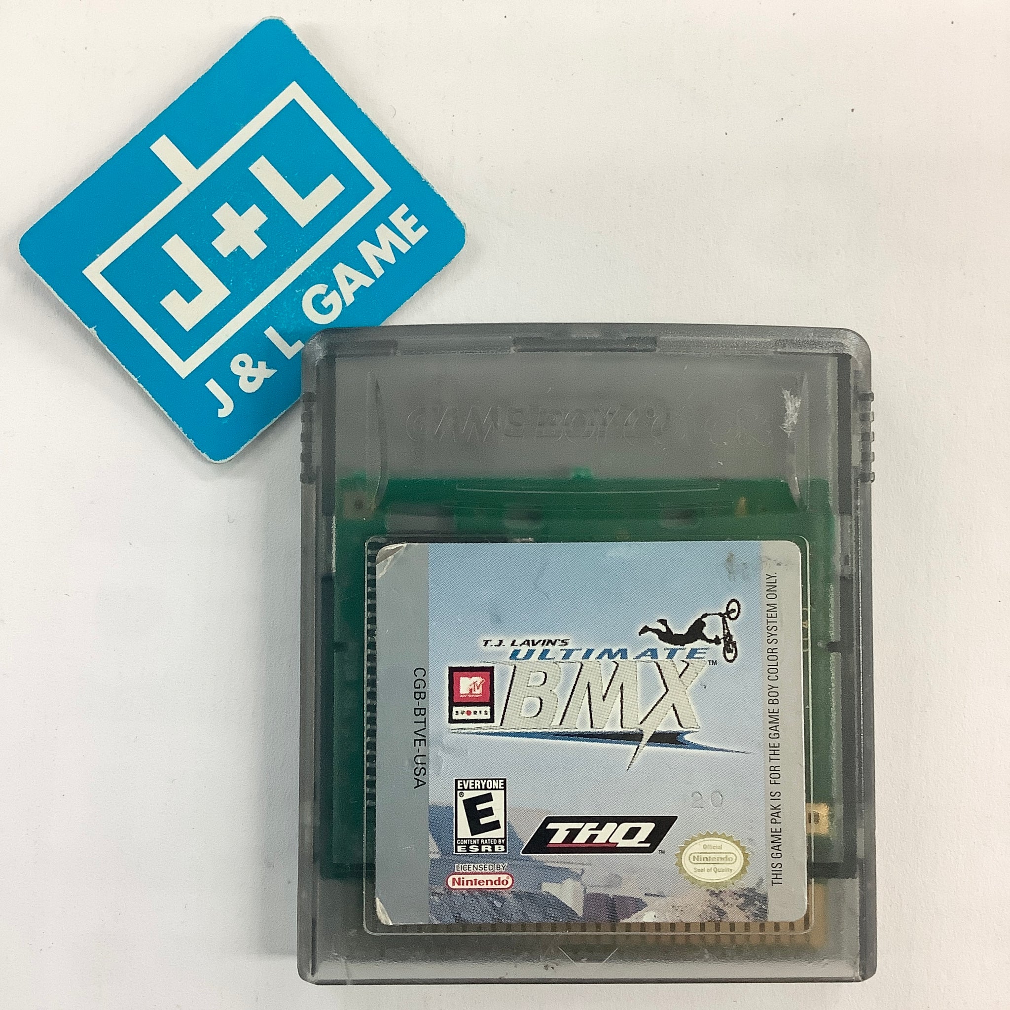 MTV Sports: T.J. Lavin's Ultimate BMX - (GBC) Game Boy Color [Pre-Owned] Video Games THQ   