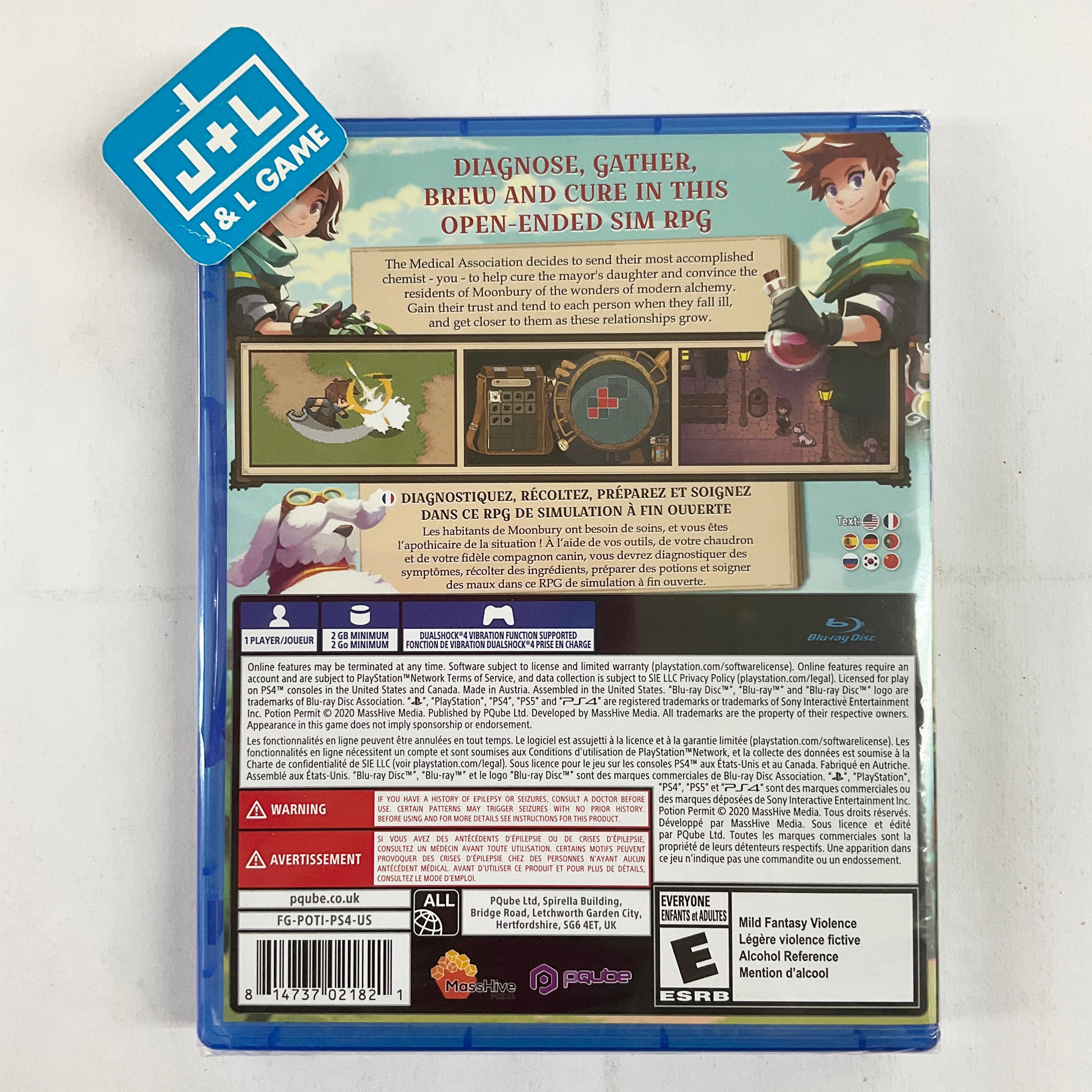 Potion Permit - (PS4) PlayStation 4 Video Games PQube   