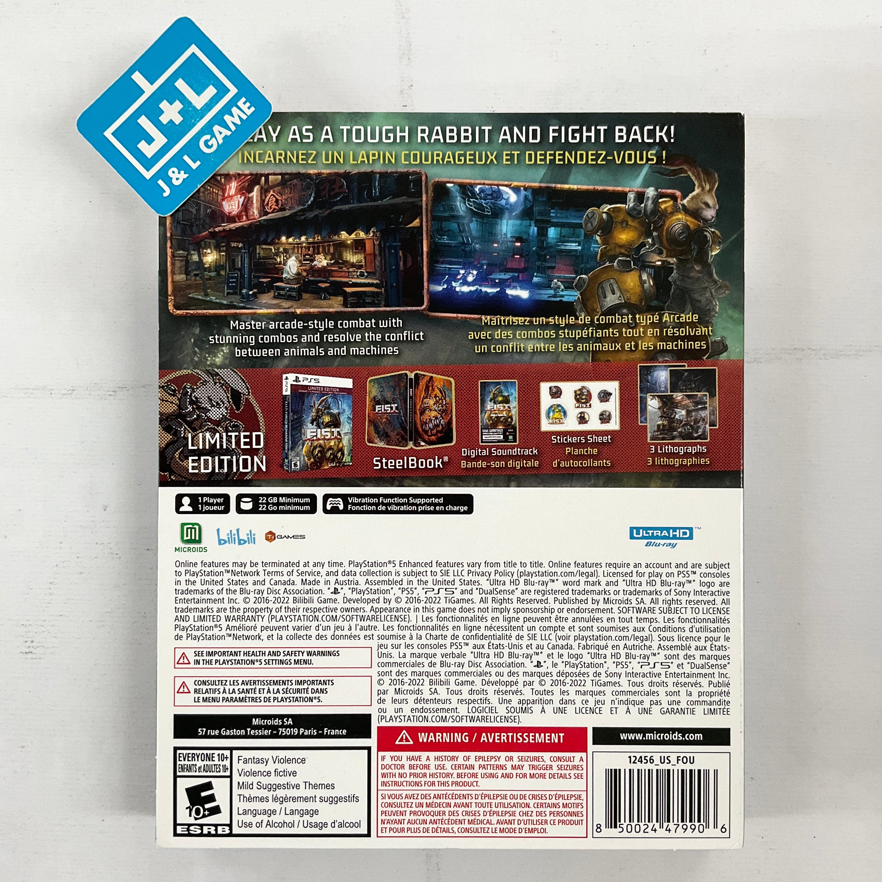 F.I.S.T.: Forged in Shadow Torch - Day 1 Edition - (PS5) PlayStation 5 [UNBOXING] Video Games Maximum Games   