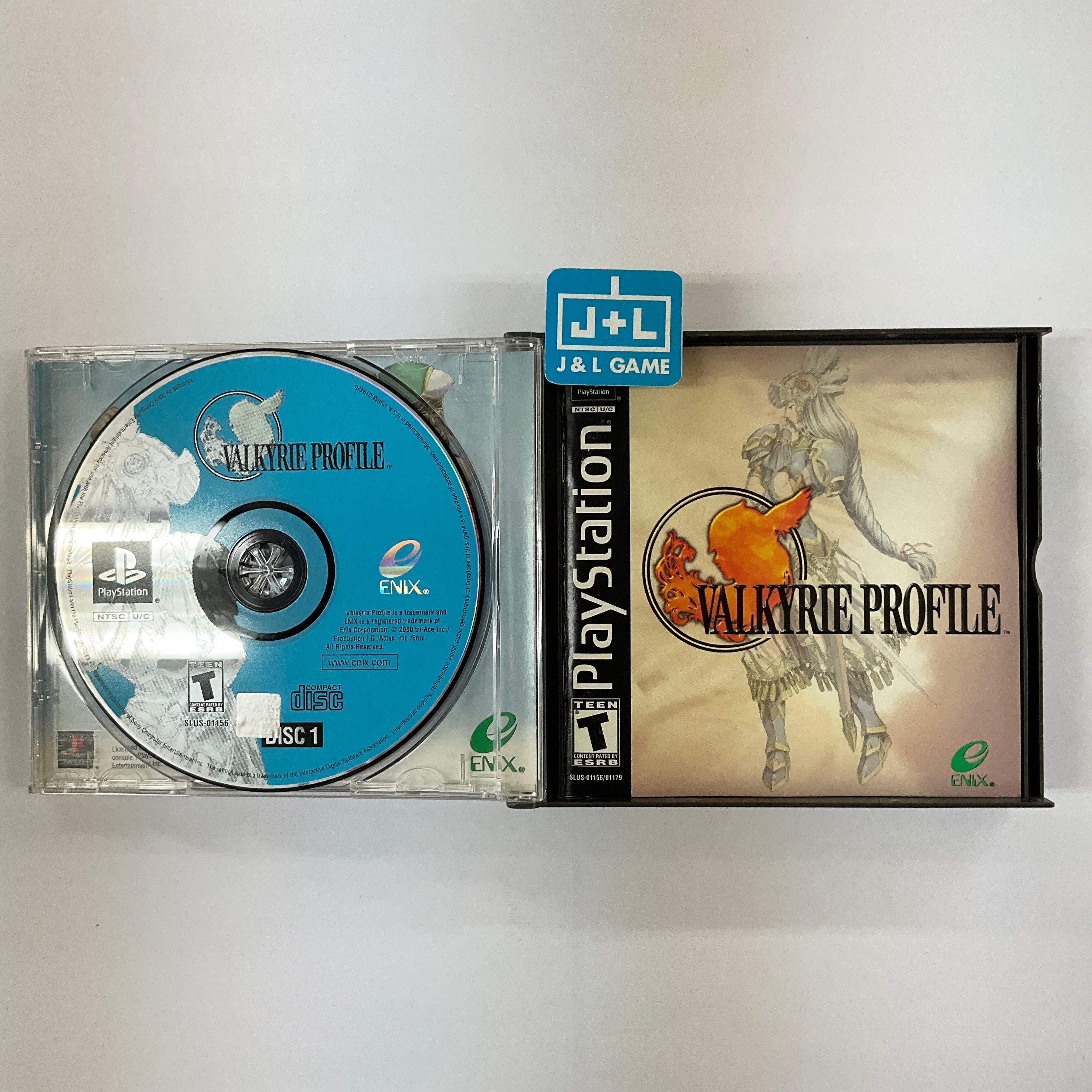 Valkyrie Profile - (PS1) PlayStation 1 [Pre-Owned] Video Games Enix Corporation   