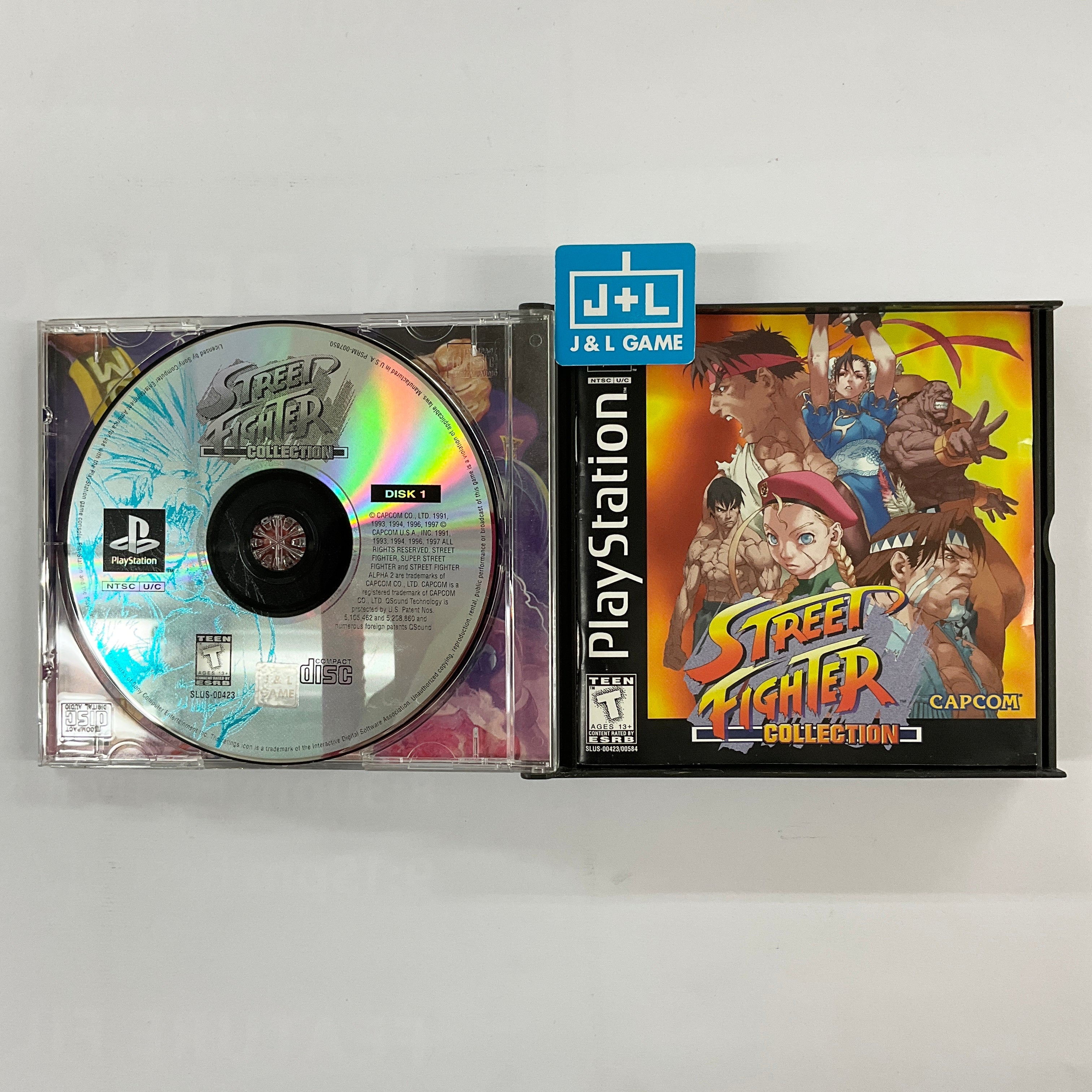 Street Fighter Collection - (PS1) PlayStation 1 [Pre-Owned] Video Games Capcom   