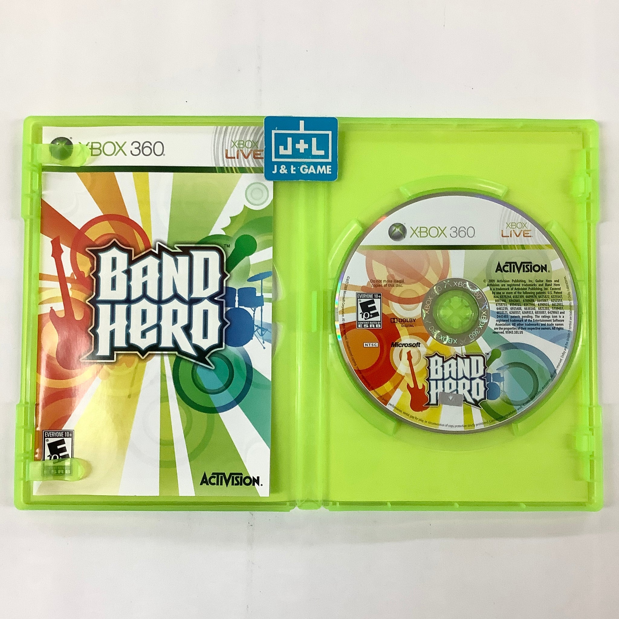 Band Hero XBox 360 [PreOwned] J&L Video Games New York City