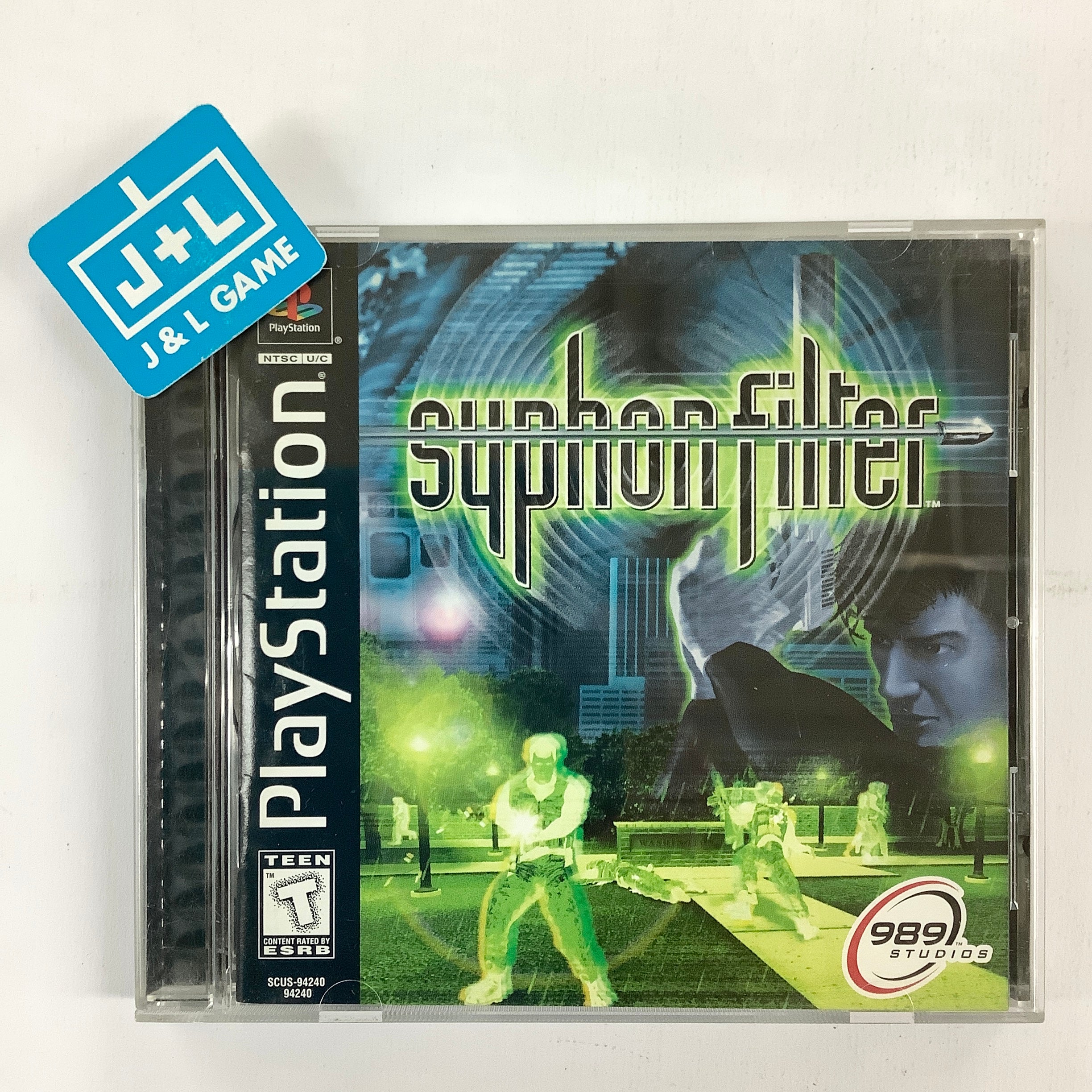Syphon Filter - (PS1) PlayStation 1 [Pre-Owned] Video Games 989 Studios   