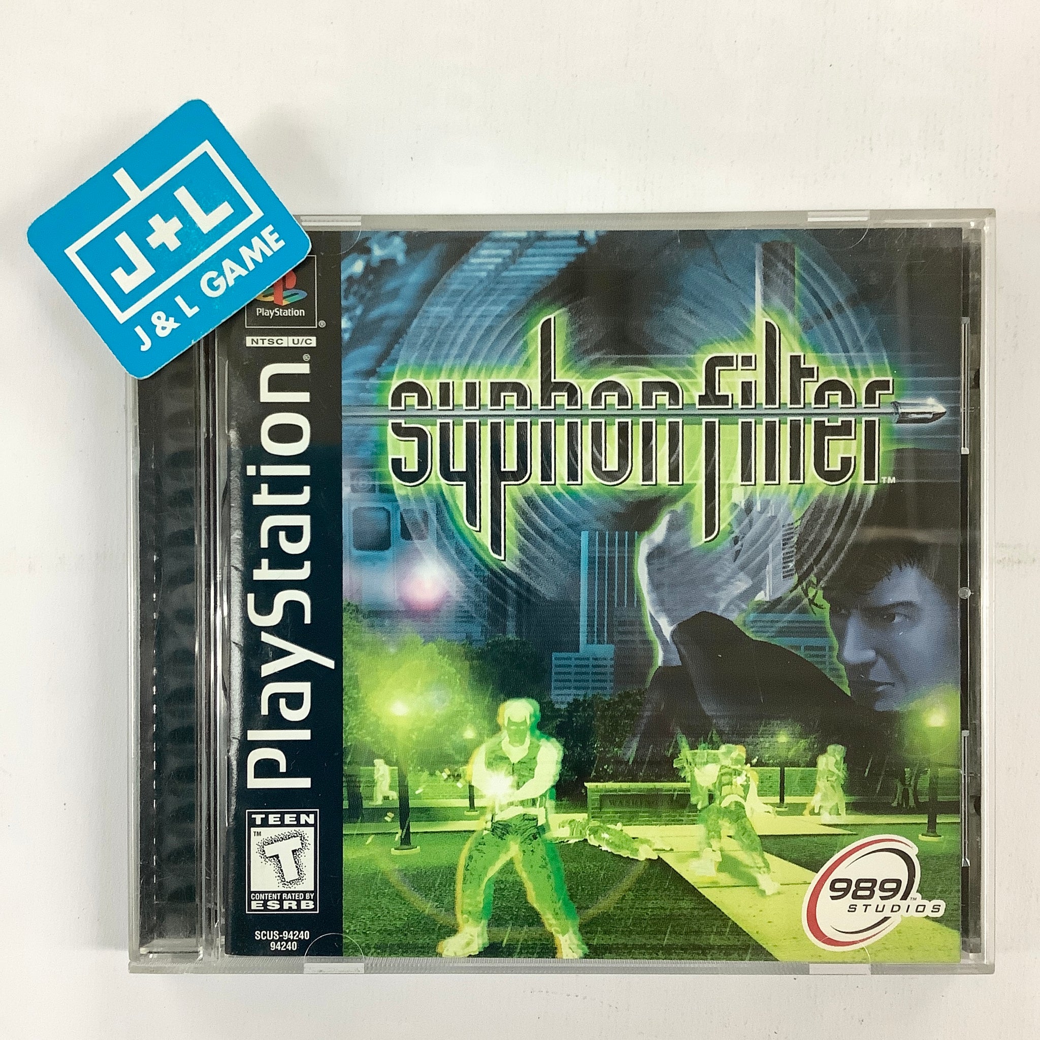 Syphon filter 3 Playstation 1 PS1 No Manual 