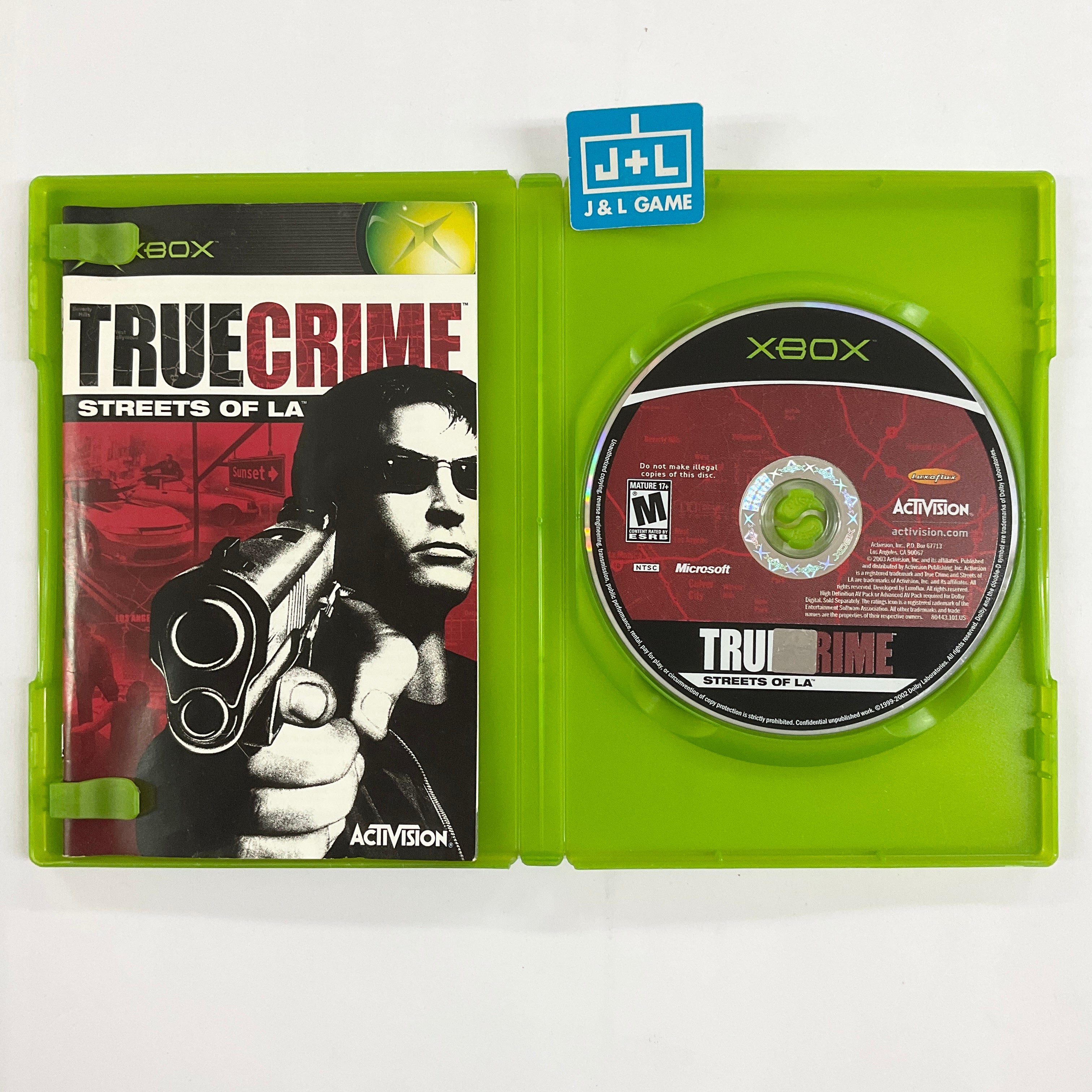 True Crime: Streets of LA - (XB) Xbox [Pre-Owned] Video Games Activision   