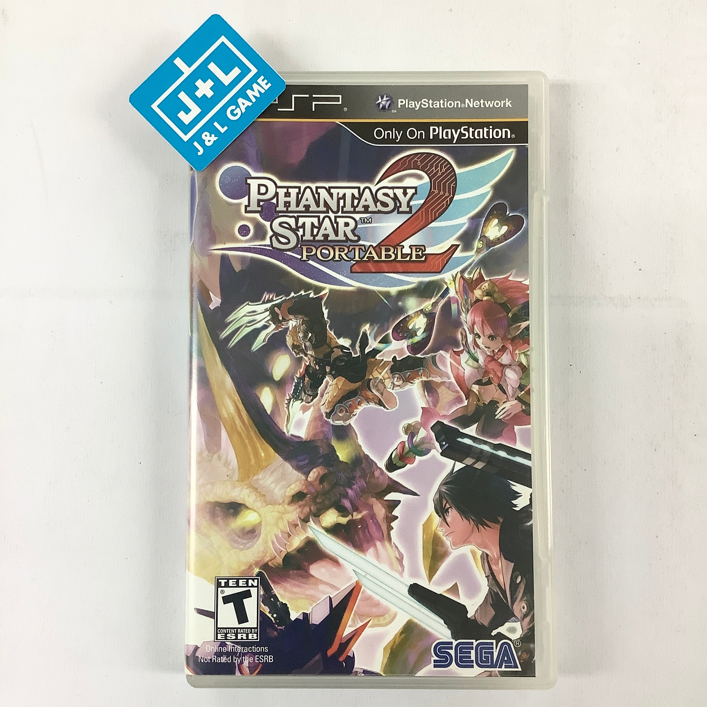 Phantasy Star Portable 2 - Sony PSP [Pre-Owned] Video Games SEGA   