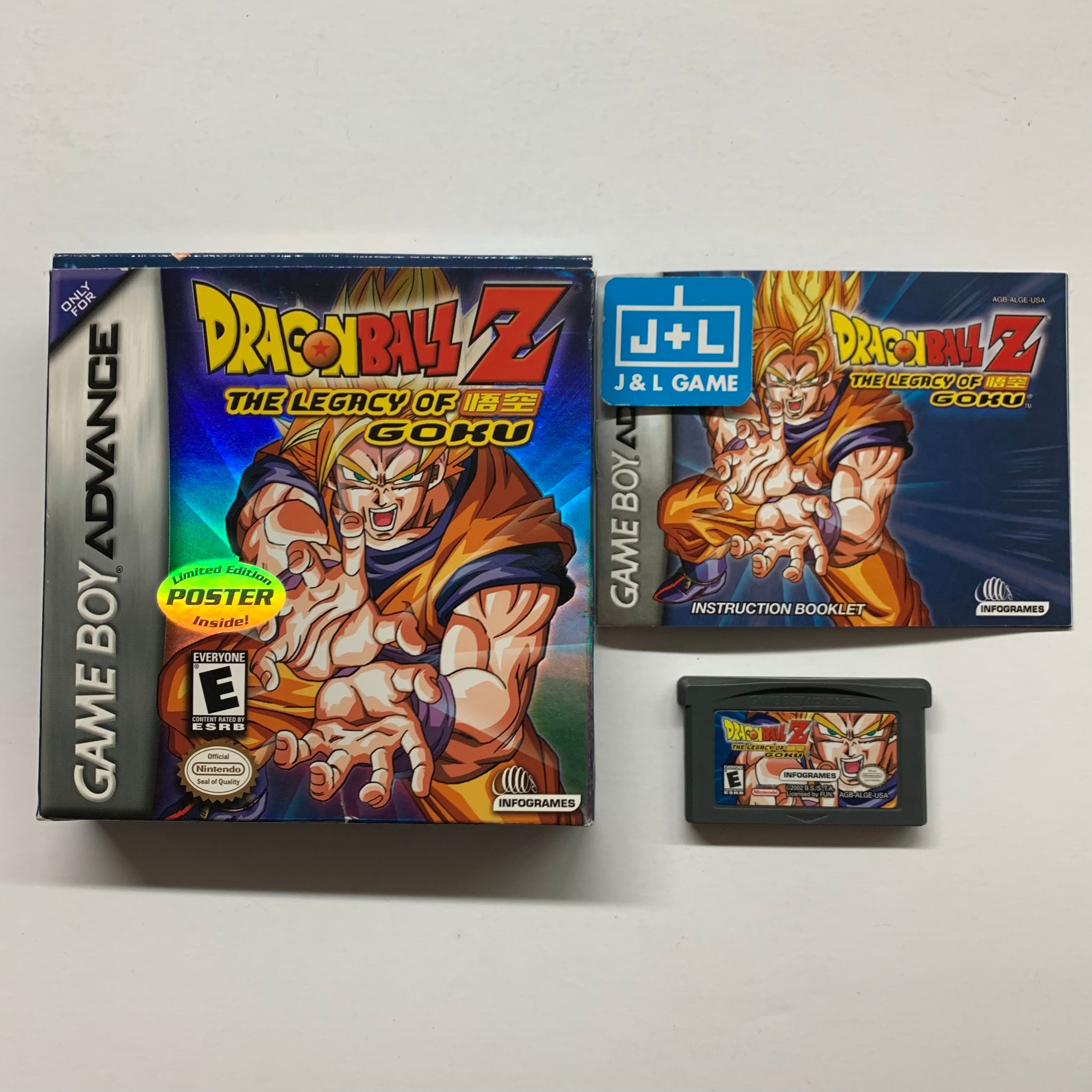 Dragon Ball Z: The Legacy of Goku - (GBA) Game Boy Advance [Pre-Owned] Video Games Infogrames   