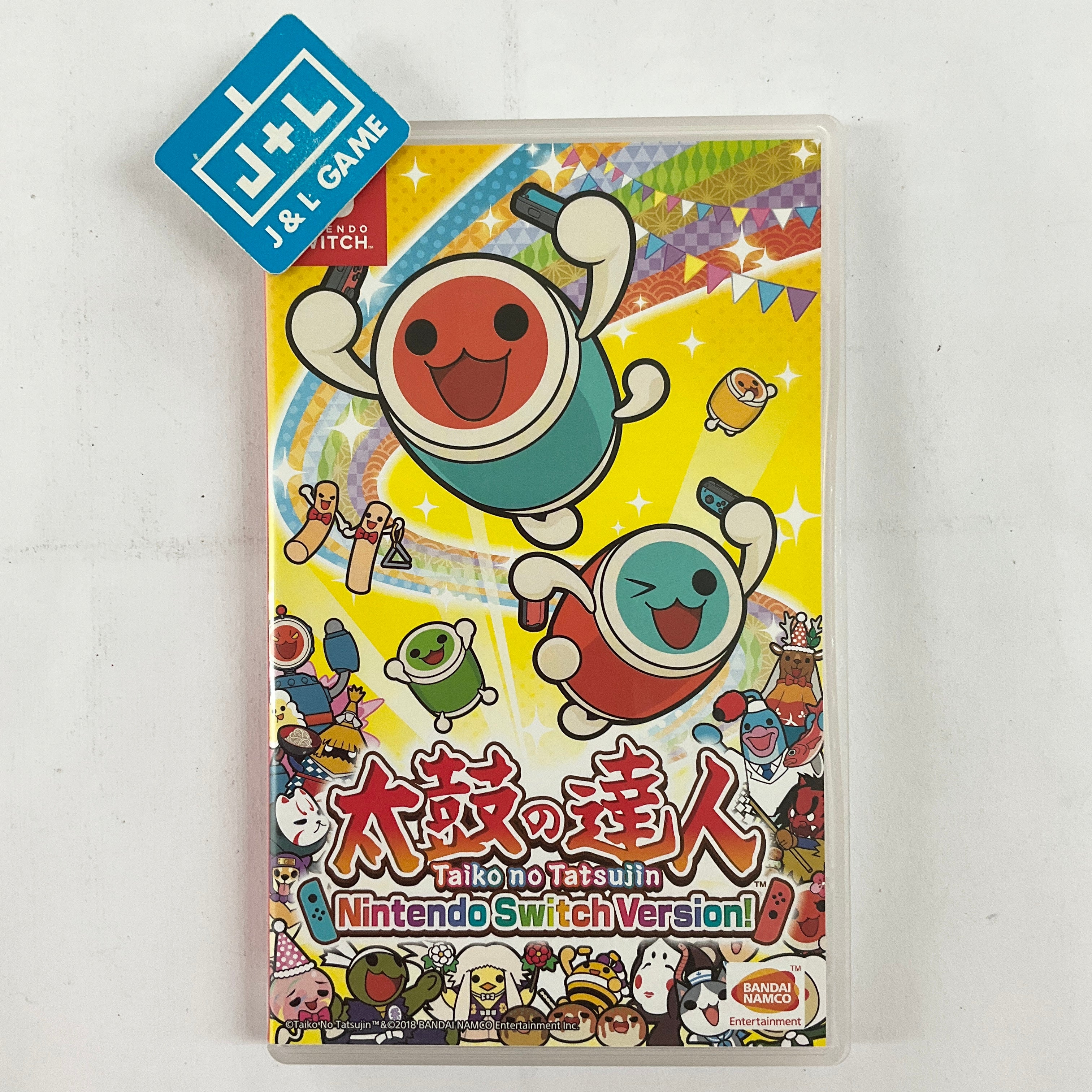 Taiko no Tatsujin: Drum 'n' Fun! (English Sub) - (NSW) Nintendo Switch [Pre-Owned] (Asia Import) Video Games Bandai Namco Games   