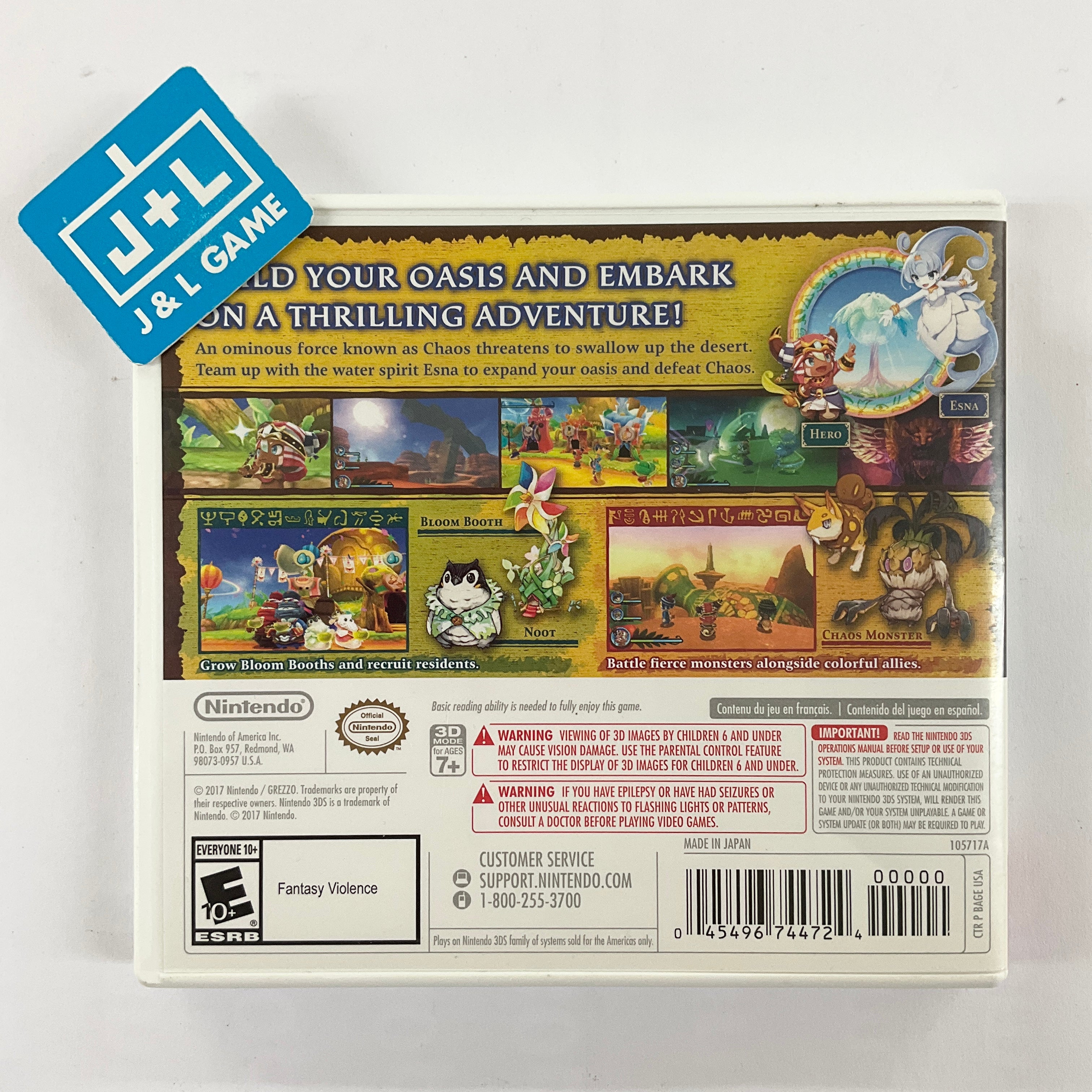 Ever Oasis - Nintendo 3DS [Pre-Owned] Video Games Nintendo   