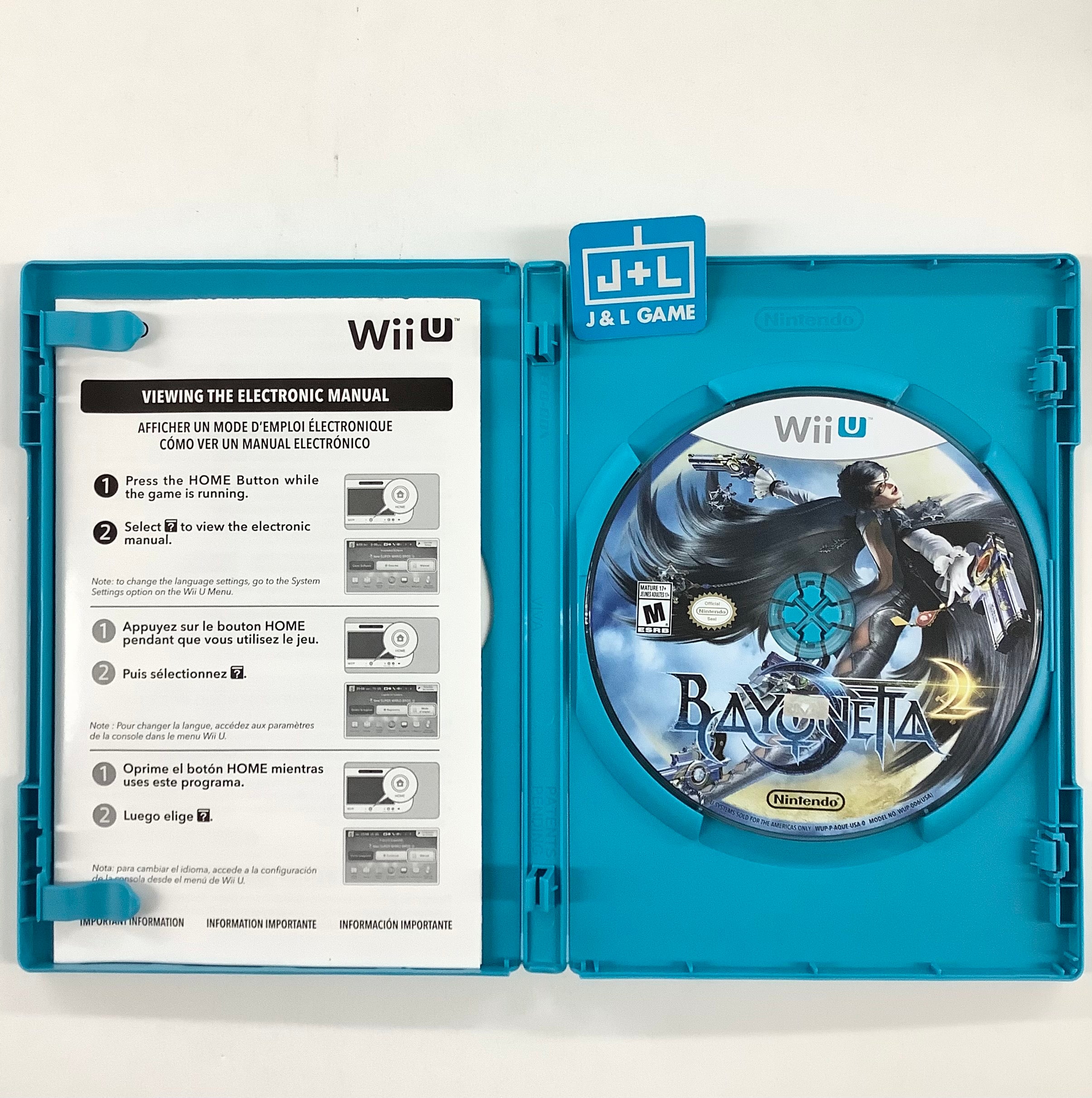 Bayonetta 2 - Nintendo Wii U [Pre-Owned] Video Games Nintendo   