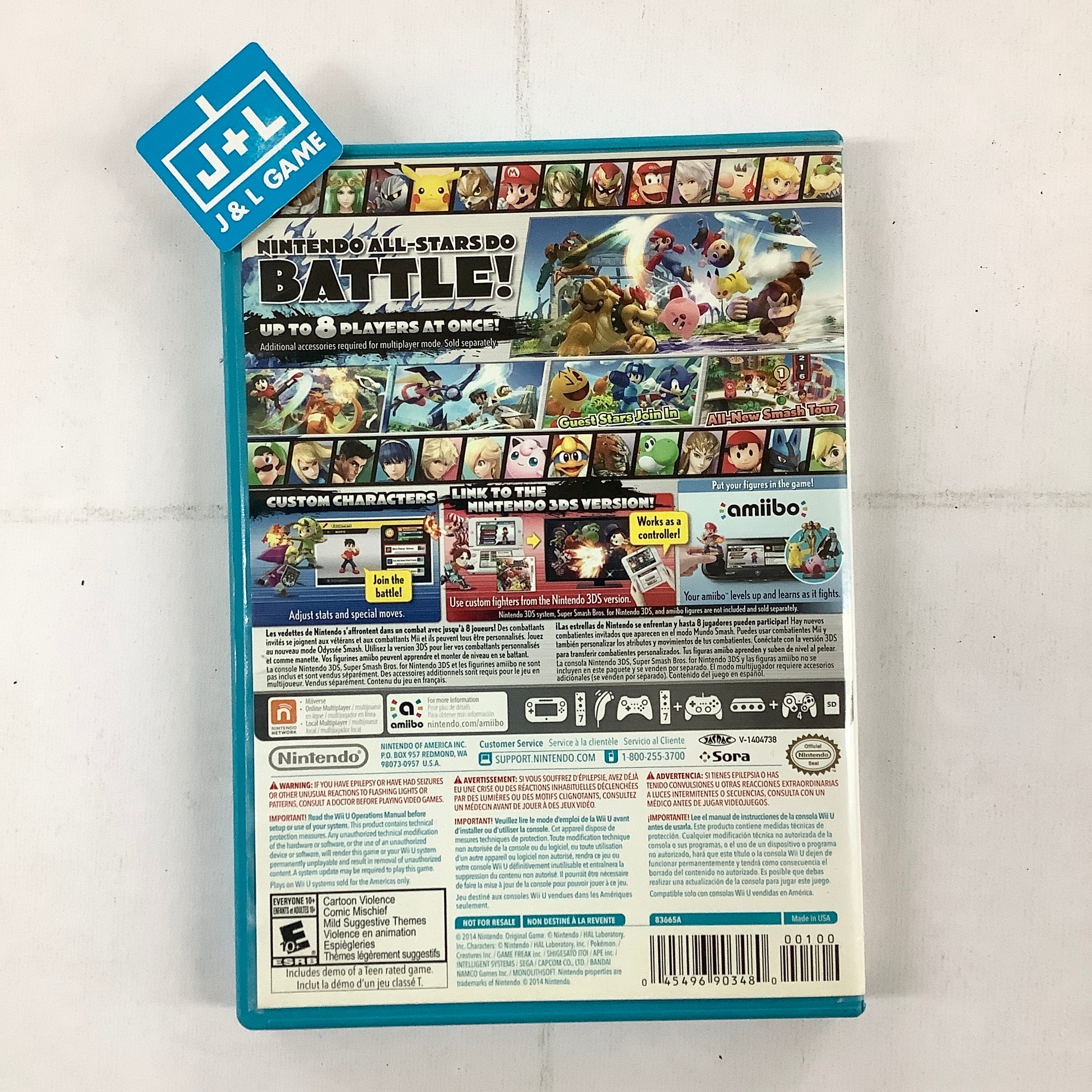 Super Smash Bros. Bundle - Nintendo Wii U [Pre-Owned] Video Games Nintendo   