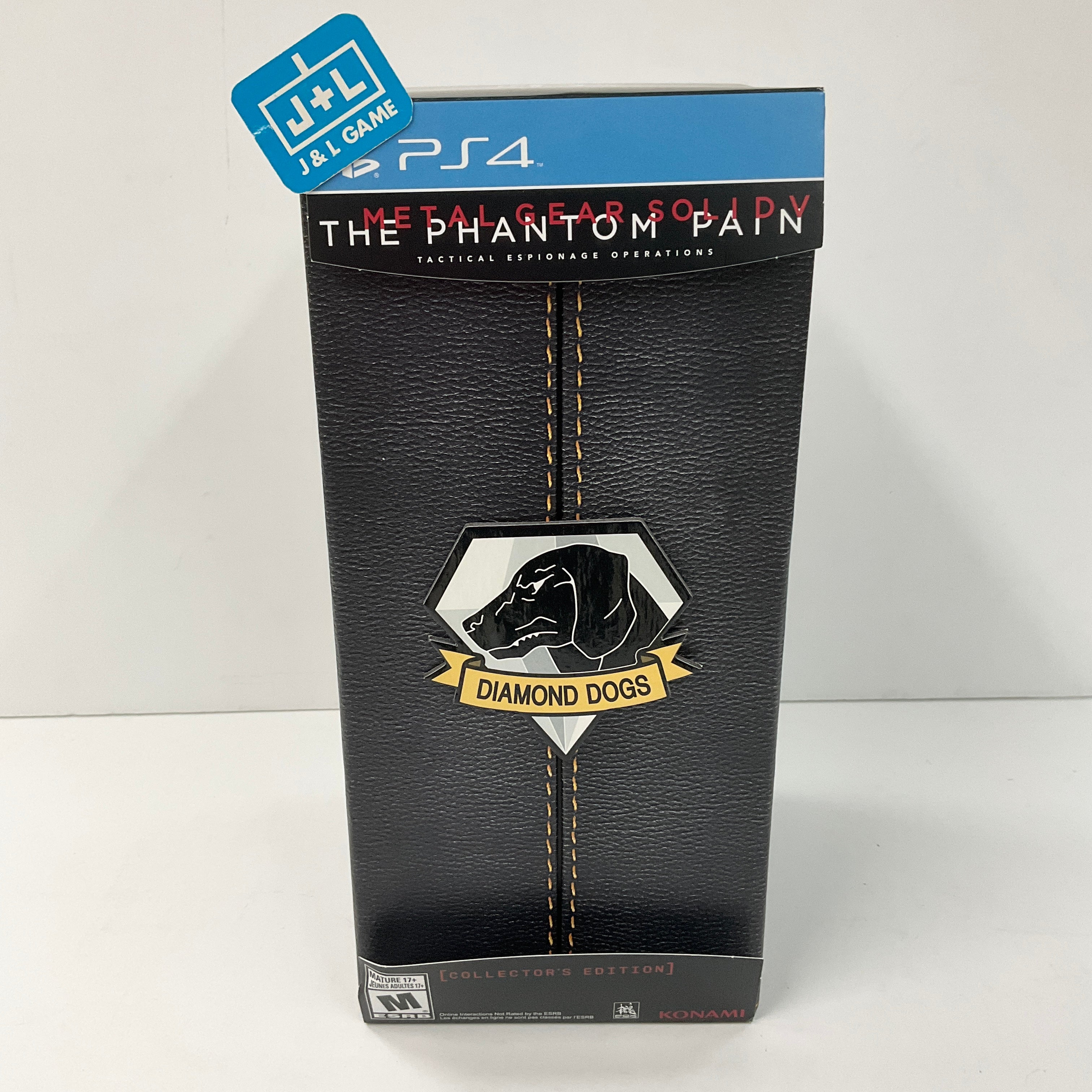 Metal Gear Solid V: The Phantom Pain (Collector's Edition) - (PS4) PlayStation 4 [Pre-Owned] Video Games Konami   