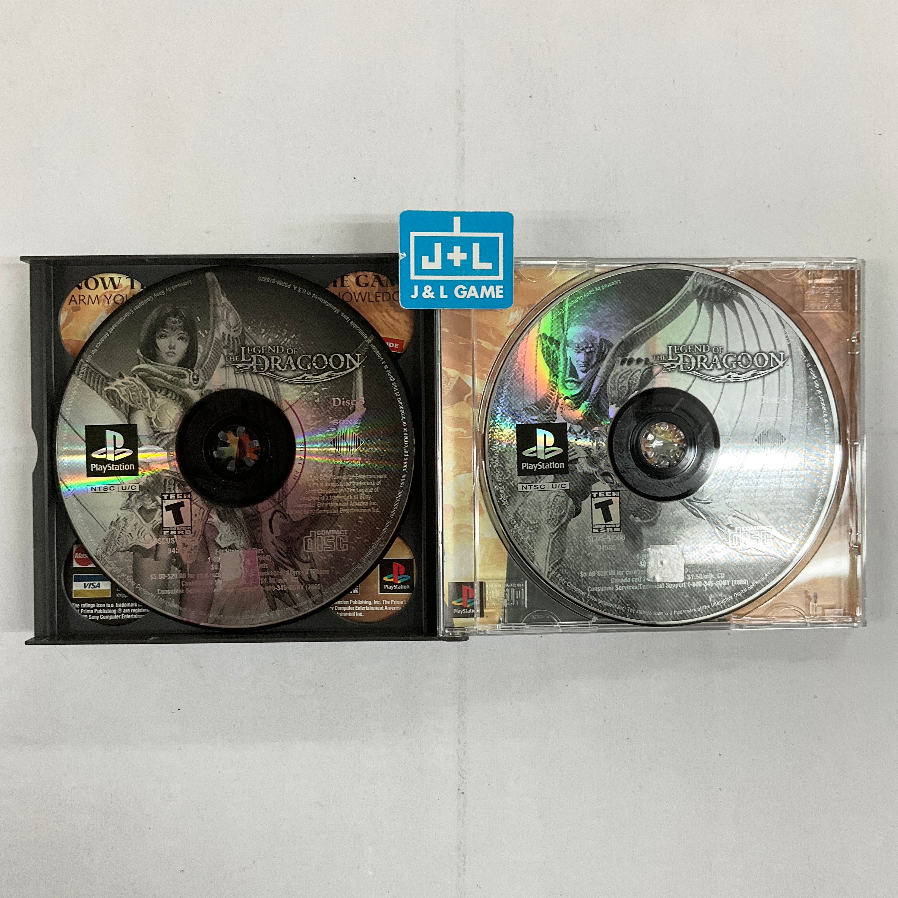 The Legend of Dragoon (Greatest Hits) - (PS1) PlayStation 1 [Pre-Owned] Video Games SCEA   