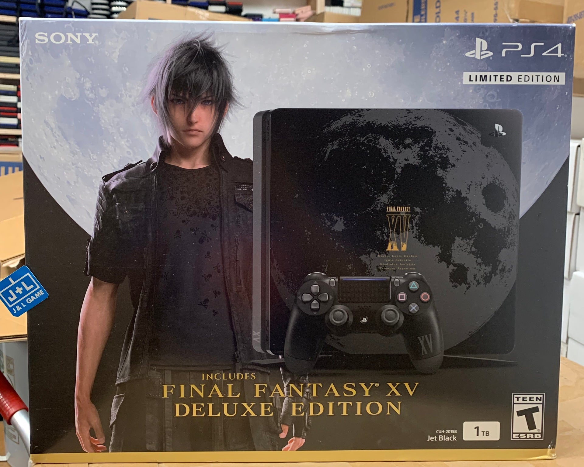 Sony PlayStation 1TB Final Fantasy XV Limited Edition Bundle - Main Image