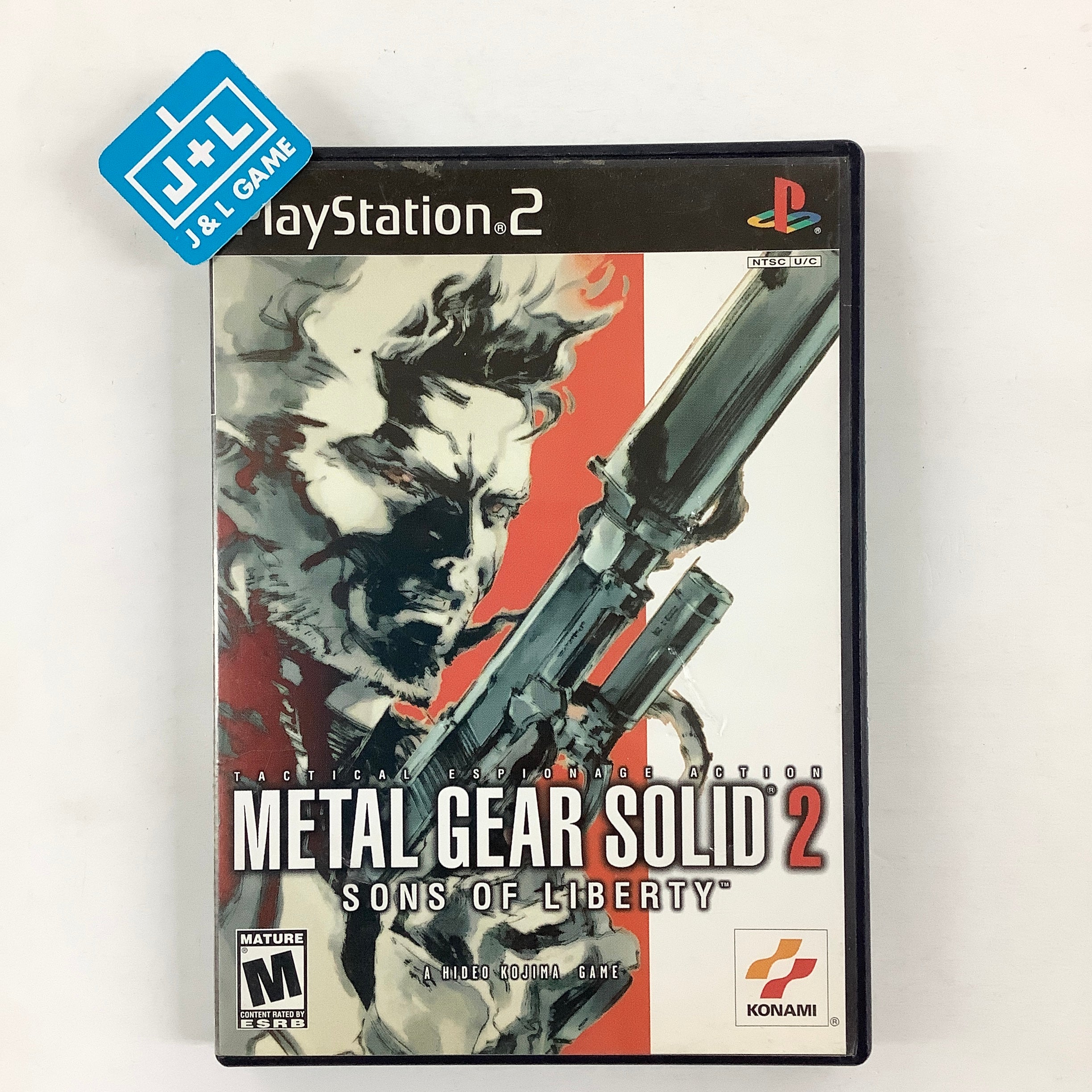 Metal Gear Solid 2: Sons of Liberty - (PS2) PlayStation 2 [Pre-Owned] Video Games Konami   