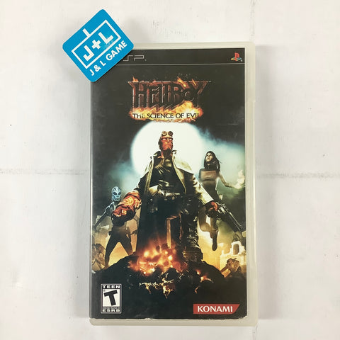 Hellboy: The Science of Evil - Sony PSP [Pre-Owned] Video Games Konami   