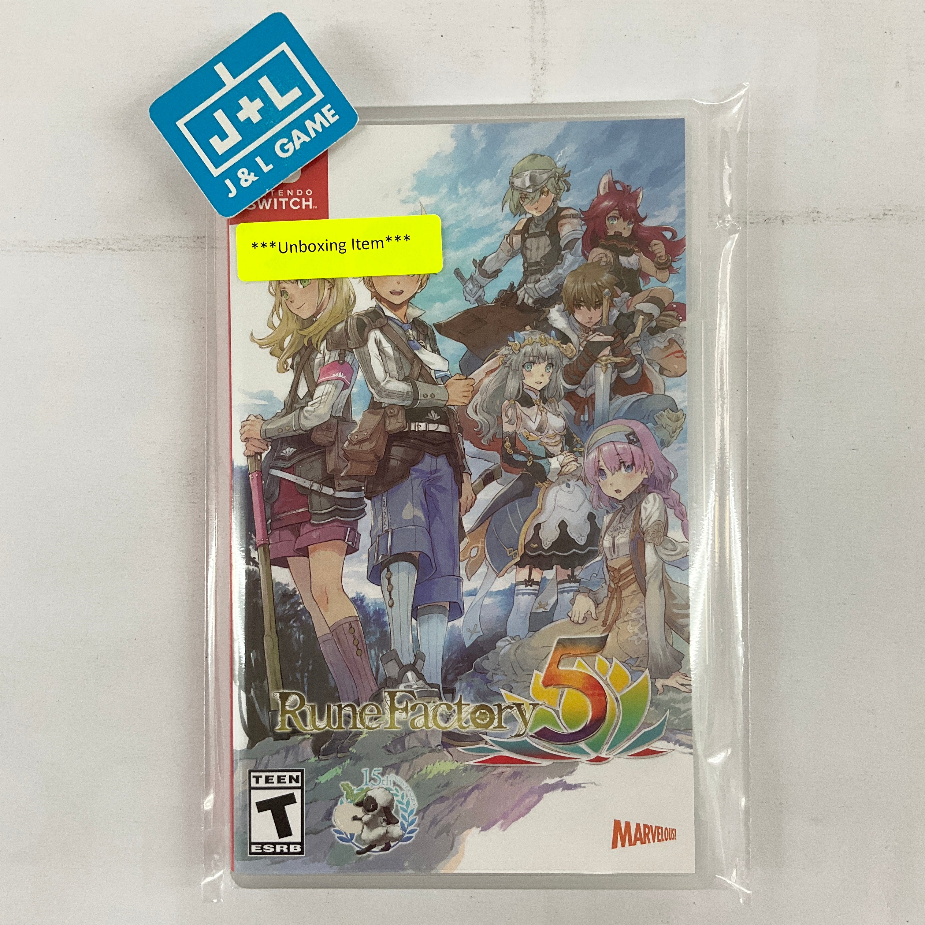 Rune Factory 5 - (NSW) Nintendo Switch [UNBOXING] Video Games XSEED Games   