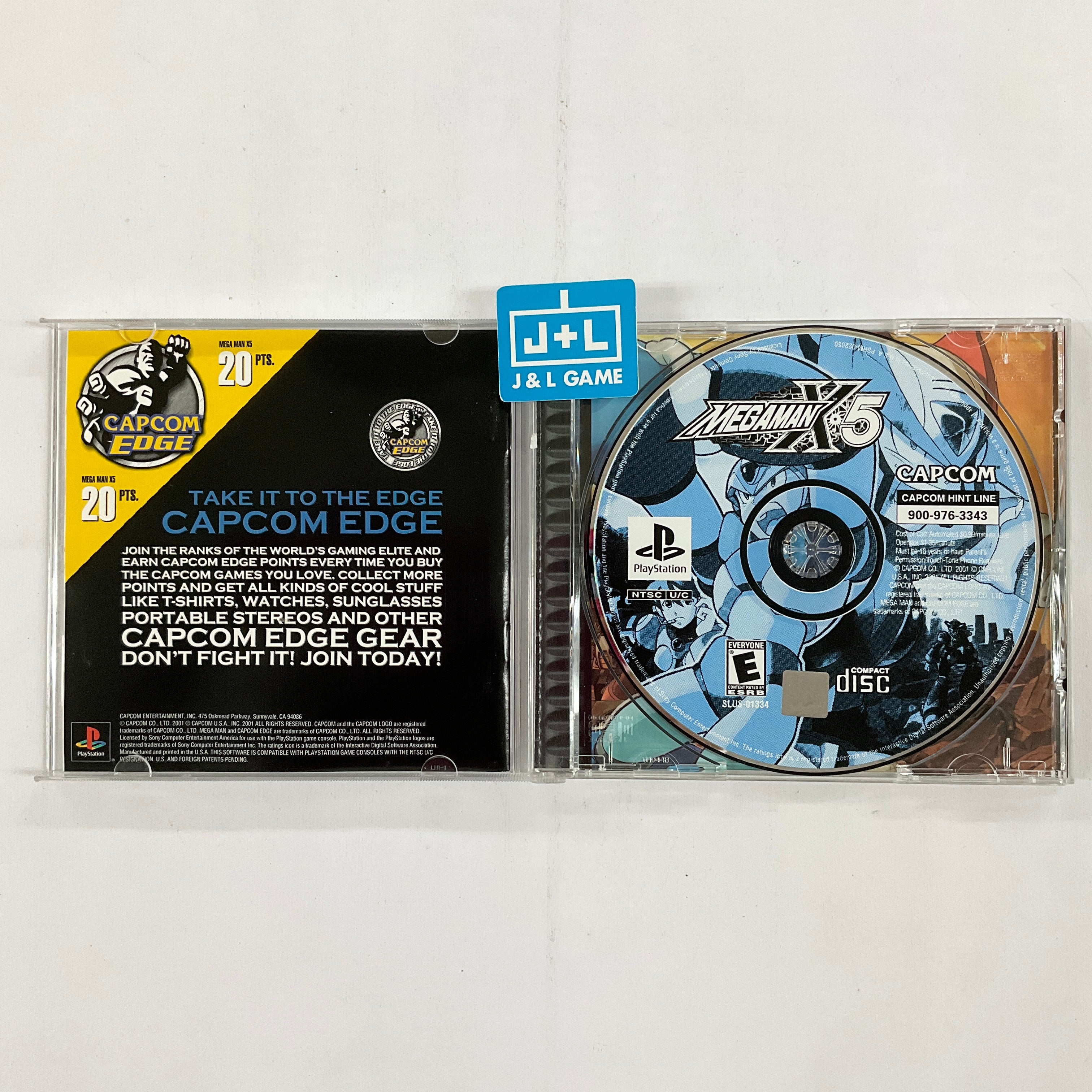 Mega Man X5 - (PS1) PlayStation 1 [Pre-Owned] Video Games Capcom   