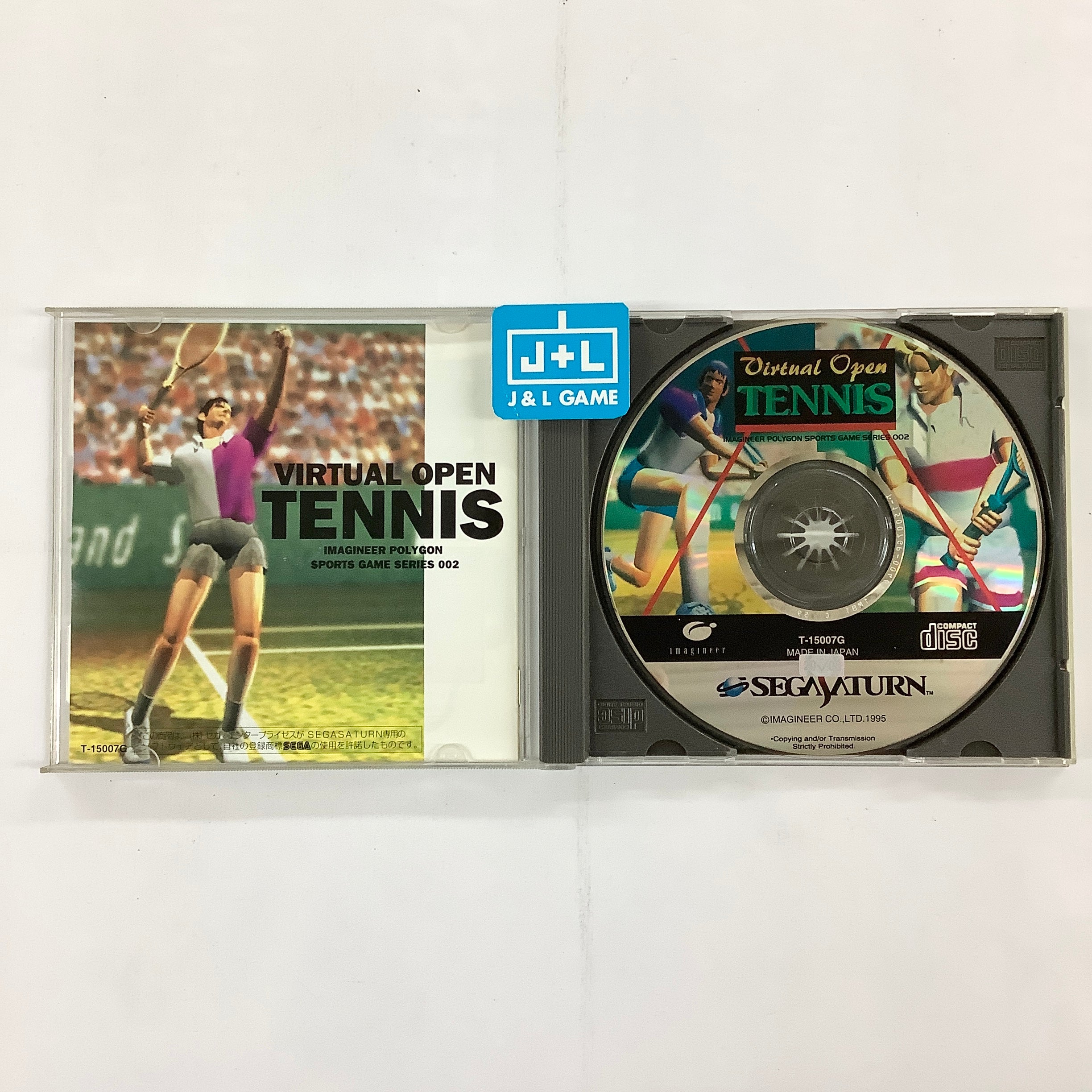 Virtual Open Tennis - (SS) SEGA Saturn [Pre-Owned] (Japanese Import) Video Games Imagineer   