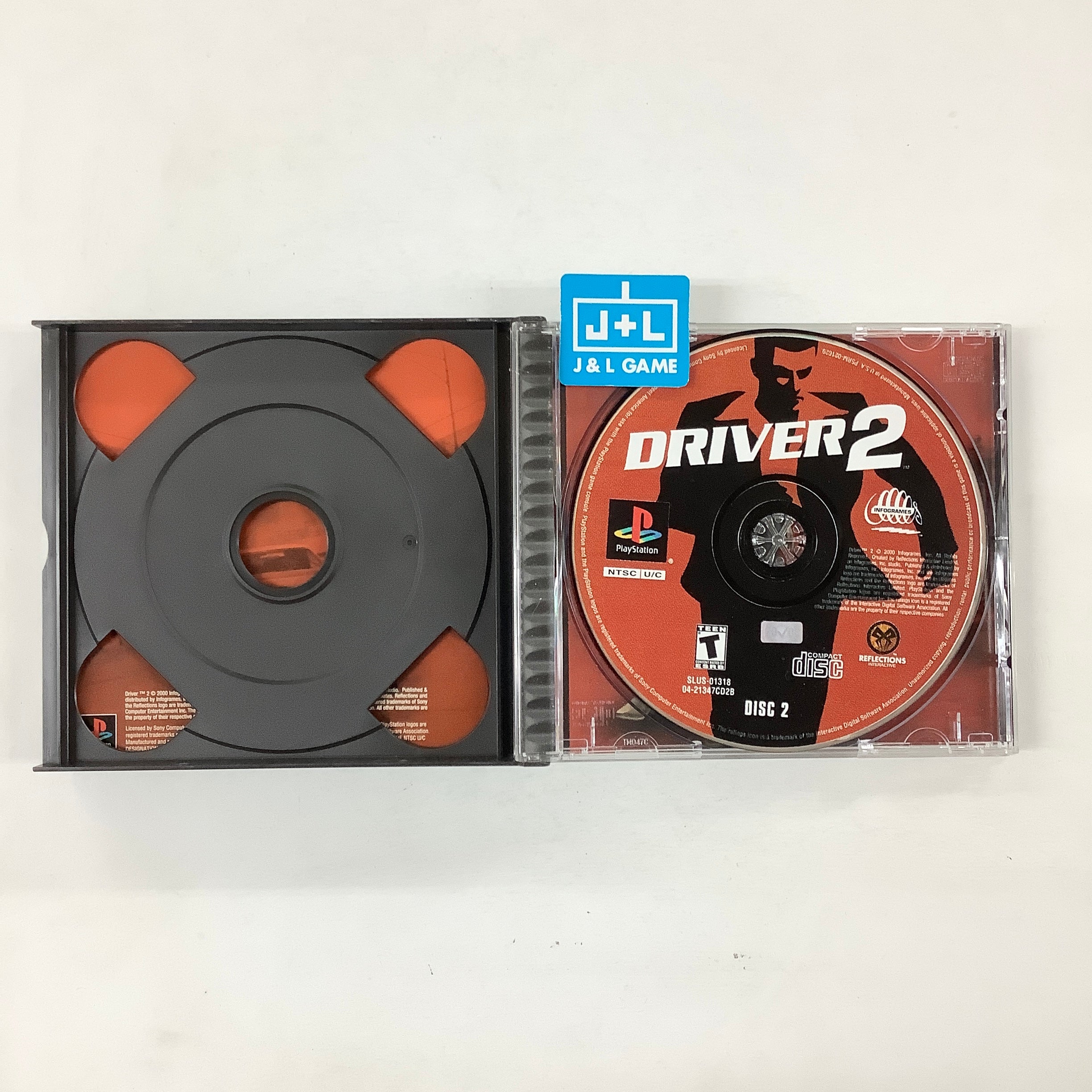 Driver 2 - (PS1) PlayStation 1 [Pre-Owned] Video Games Infogrames   