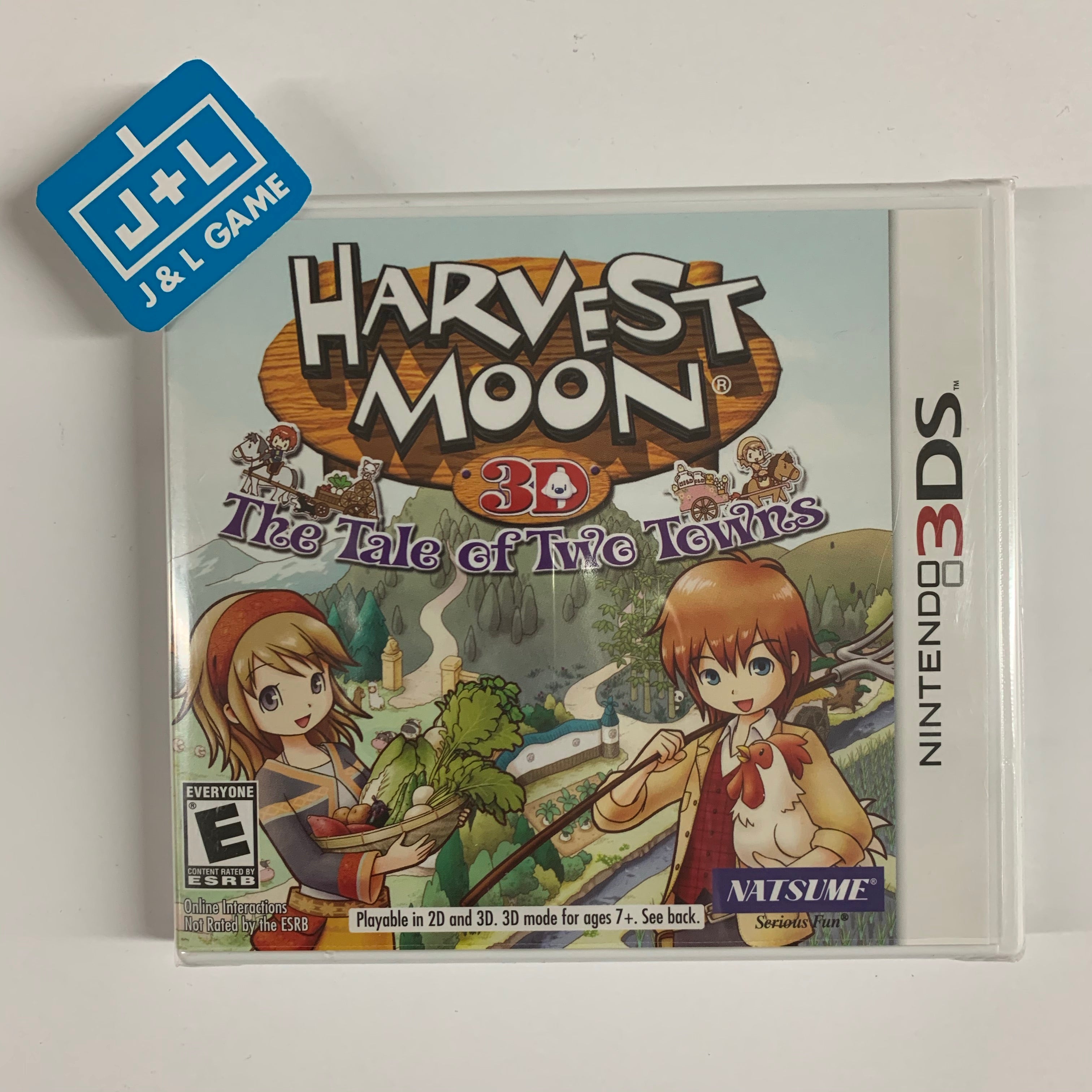 Harvest Moon 3D: The Tale of Two Towns - Nintendo 3DS [NEW] Video Games Natsume   