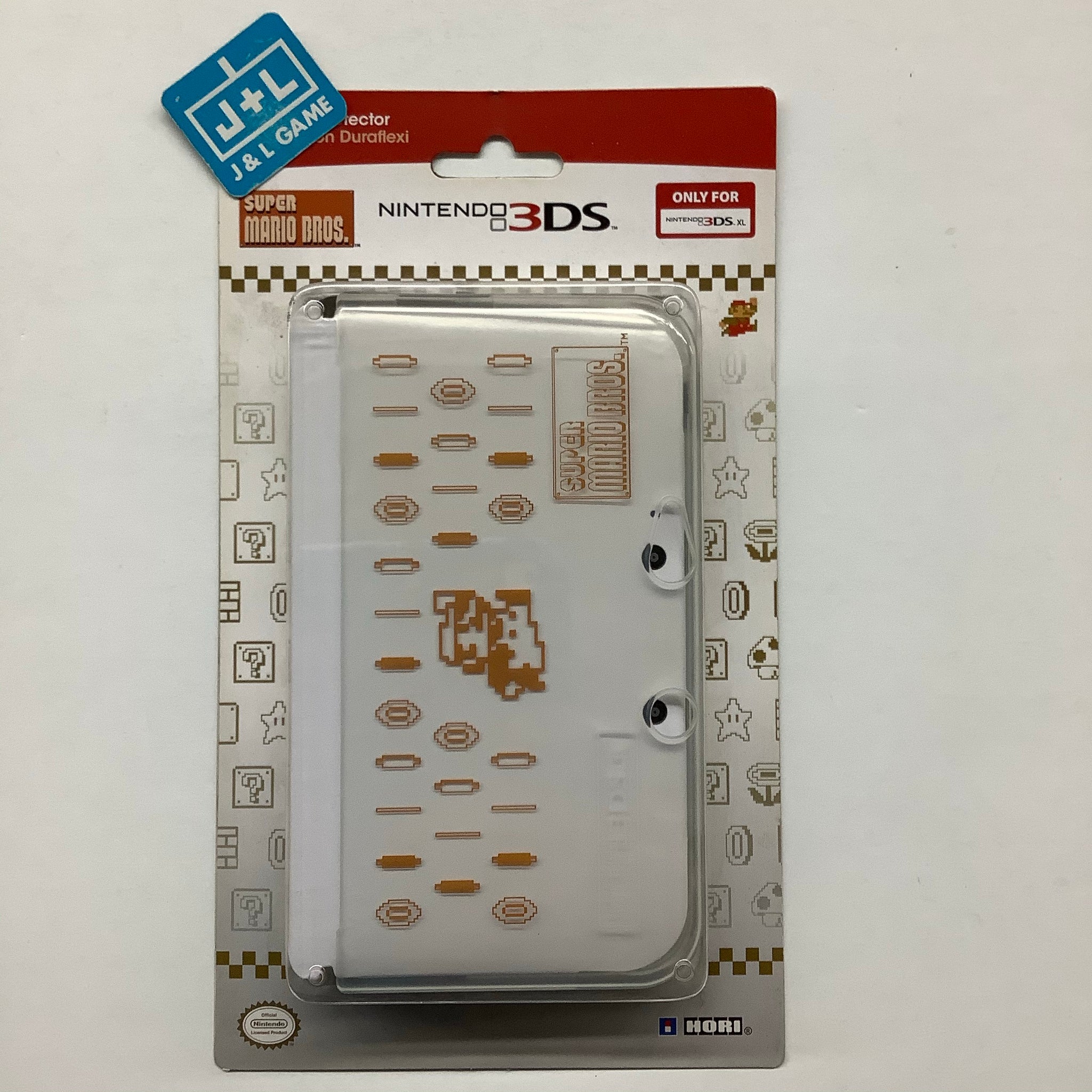 HORI Nintendo 3DS XL Retro Mario Duraflexi Protector - Nintendo 3DS Accessories HORI   