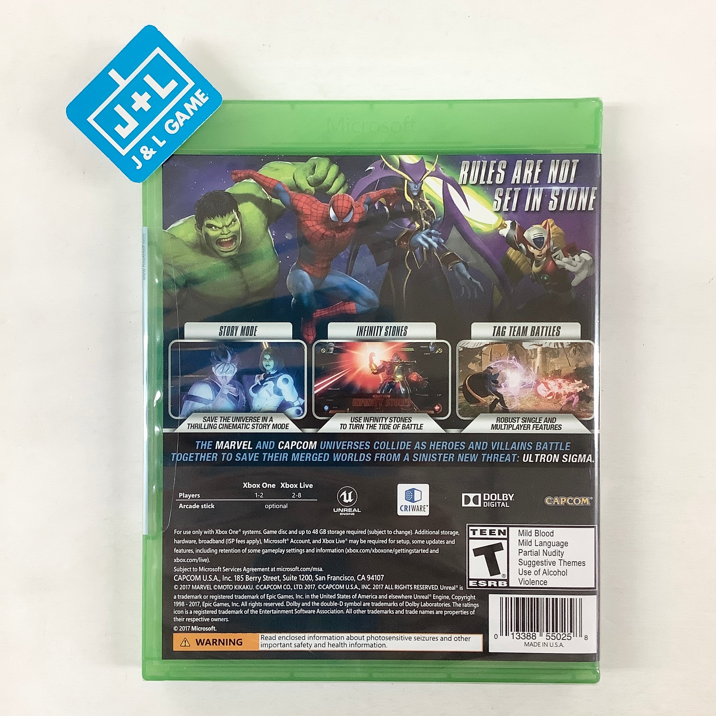 Marvel vs. Capcom: Infinite - (XB1) Xbox One Video Games Capcom   